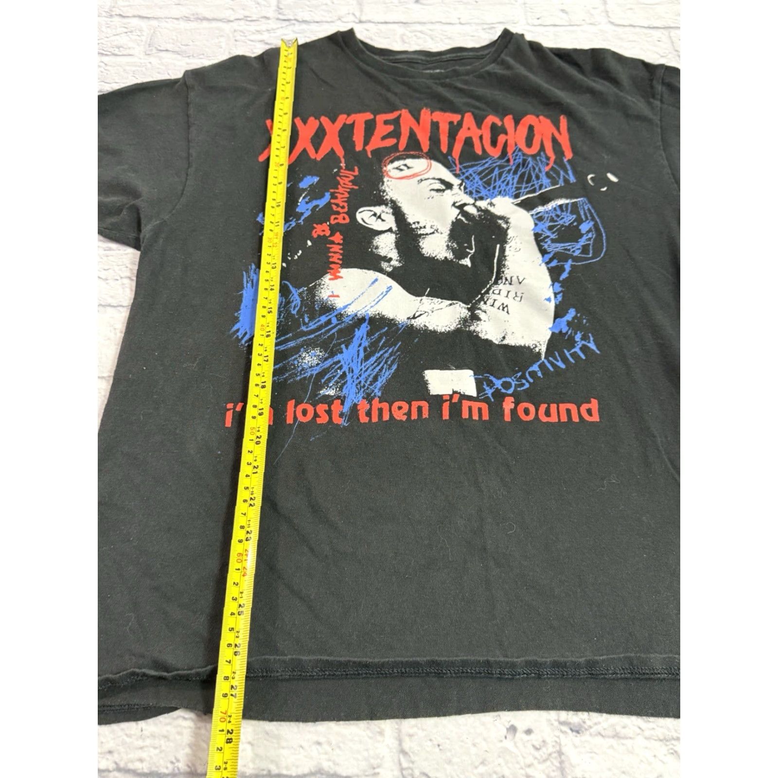 Vintage VINTAGE XXXTentacion I’m Lost Them I’m Found Rapper T Shirt Men’s Size XL Size US XL / EU 56 / 4 - 5 Thumbnail