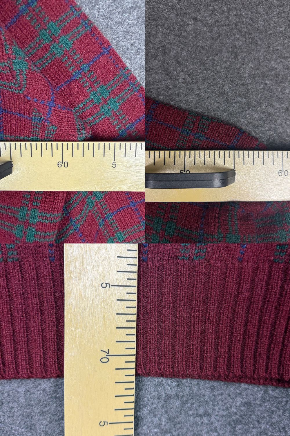 Polo Ralph Lauren fw93 Polo Ralph Lauren Double Duck Intarsia Plaid Sweater XL Size US XL / EU 56 / 4 - 11 Thumbnail