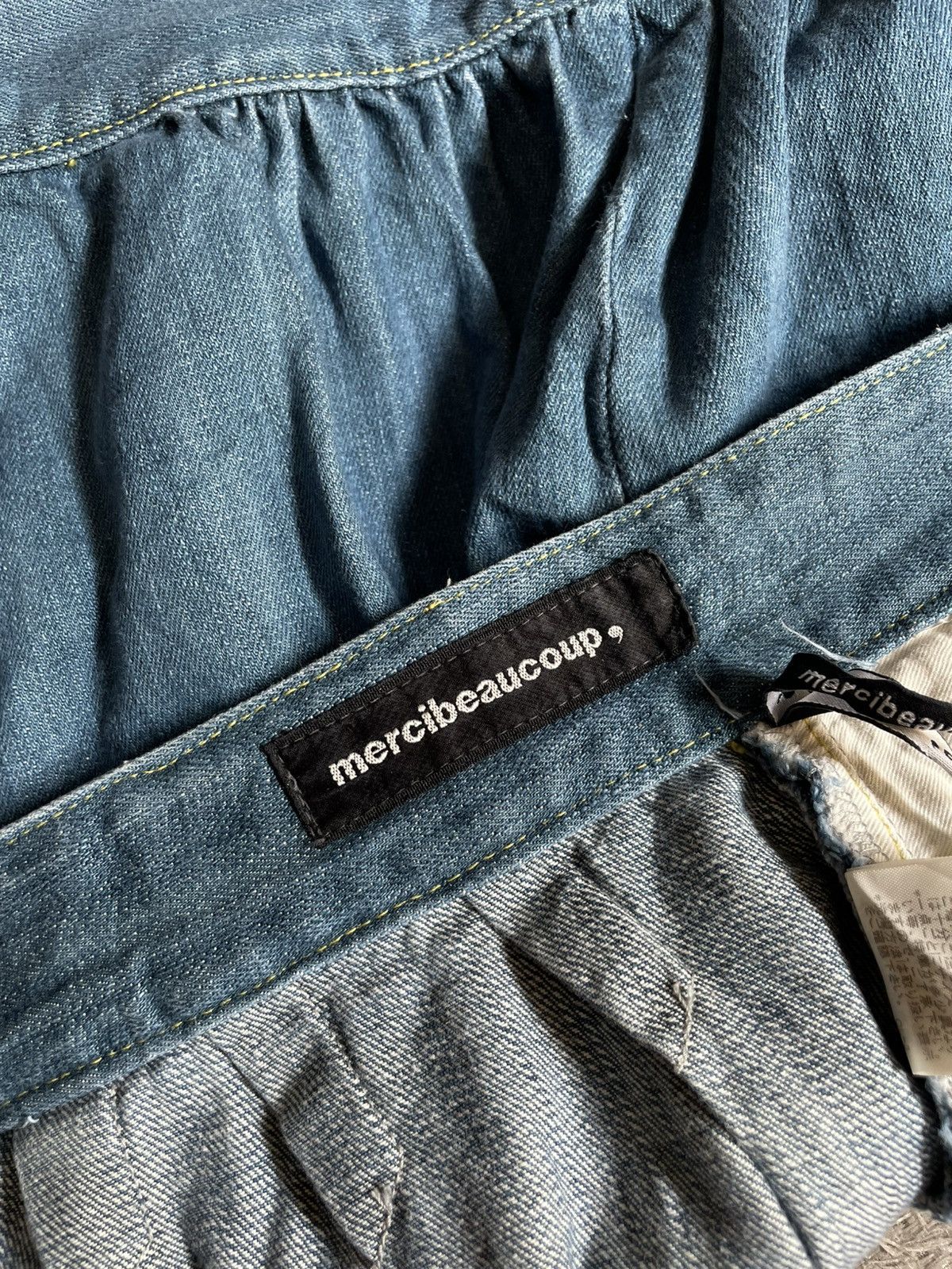 mercibeaucoup Mercibeaucoup balloon mini skirt by issey miyake Size 31" - 5 Thumbnail