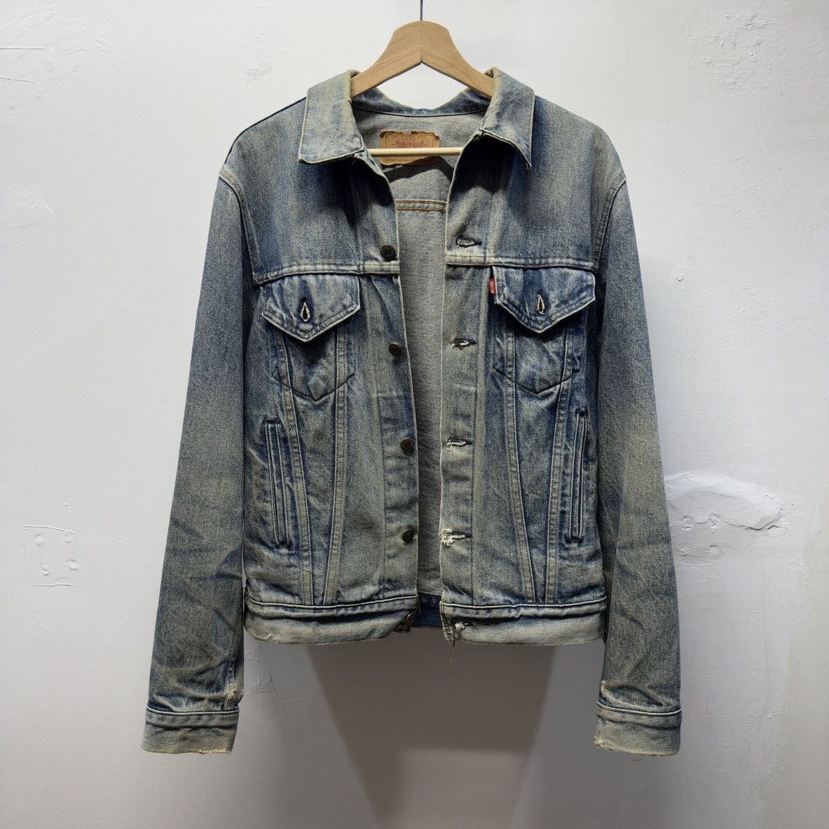 Levi's 80s Levi's Faded Distressed Jacket ERD Grunge Hedi Chrome Size US L / EU 52-54 / 3 - 1 Thumbnail