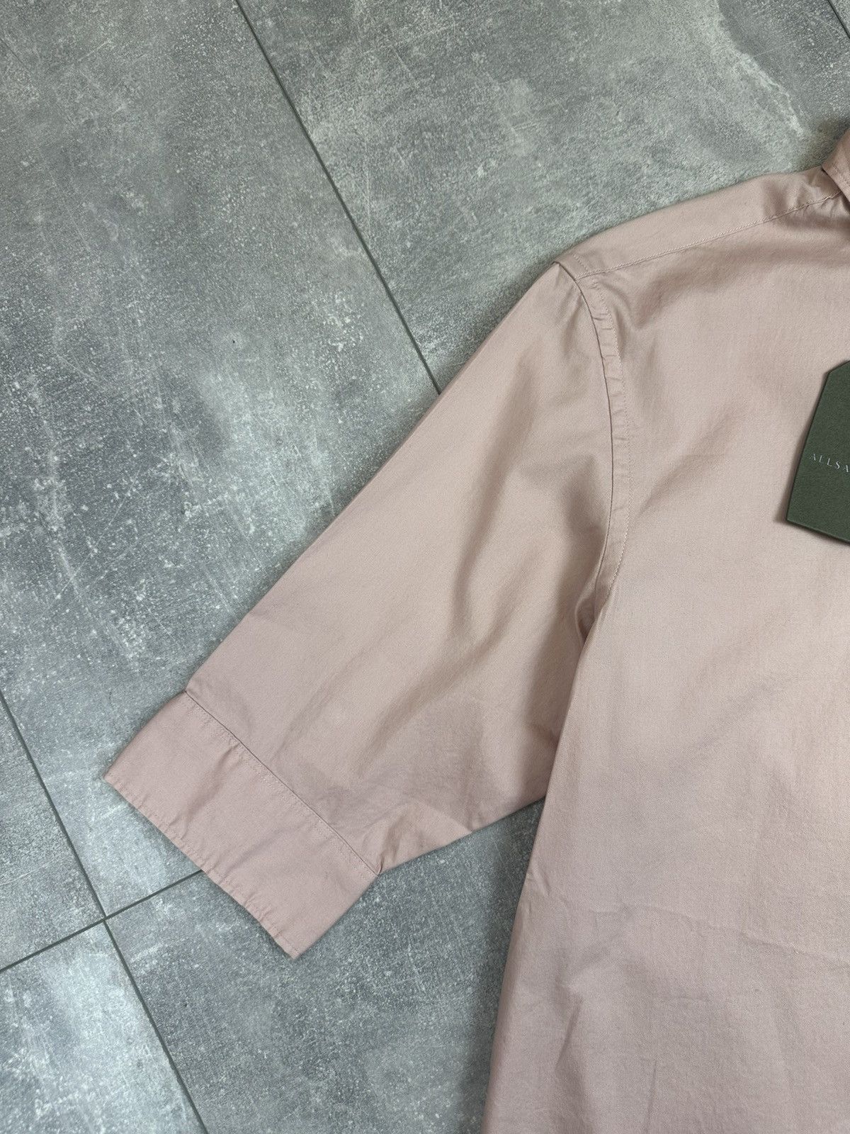 Allsaints New Allsaints Japanese Pink Shirt Button Up Size US M / EU 48-50 / 2 - 6 Thumbnail