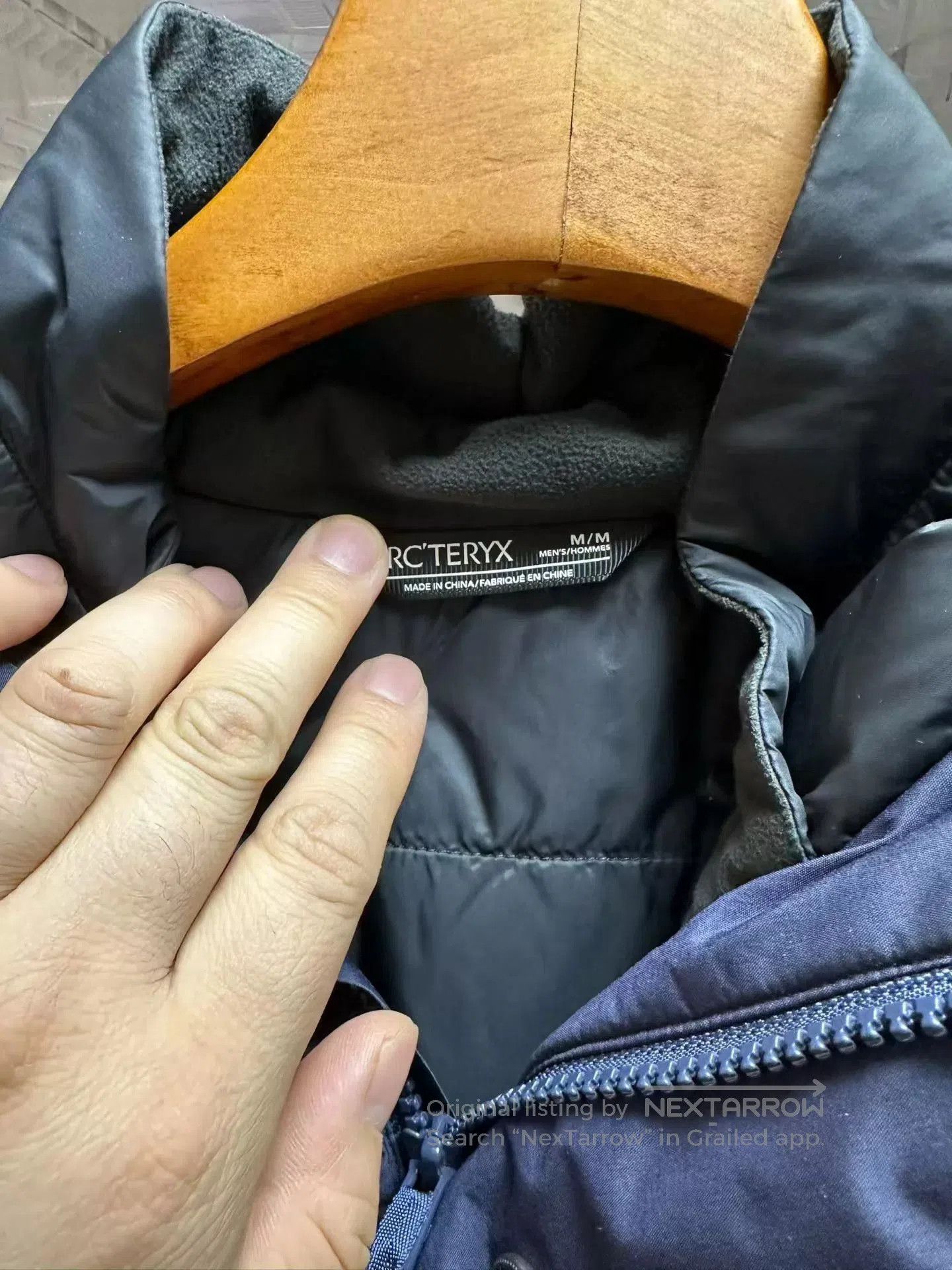 Arc'teryx Blue Hooded Padded Winter Coat. Size US M / EU 48-50 / 2 - 5 Thumbnail