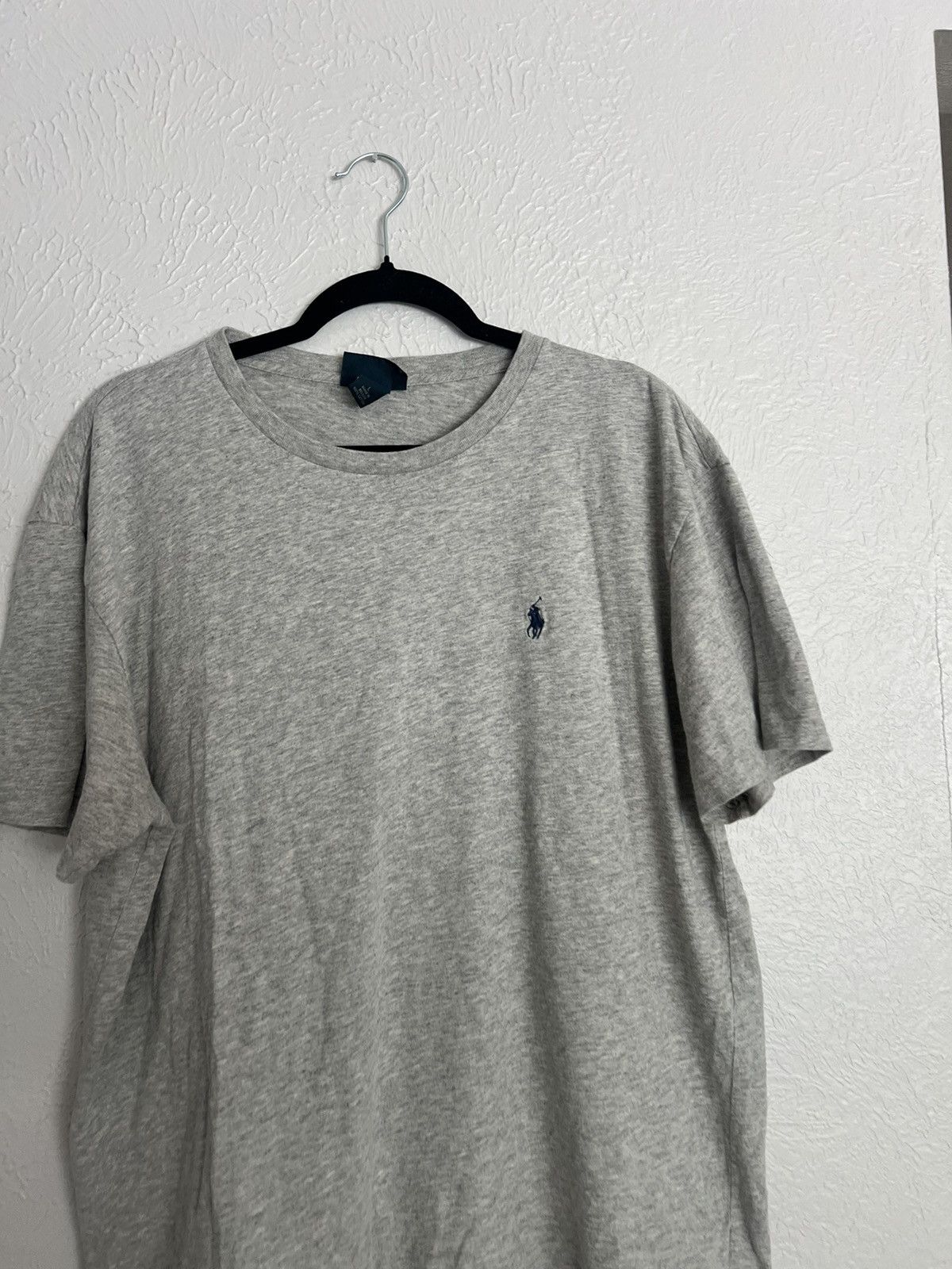 Polo Ralph Lauren Polo by Ralph Lauren gray basic logo short sleeve tee L Size US L / EU 52-54 / 3 - 5 Thumbnail