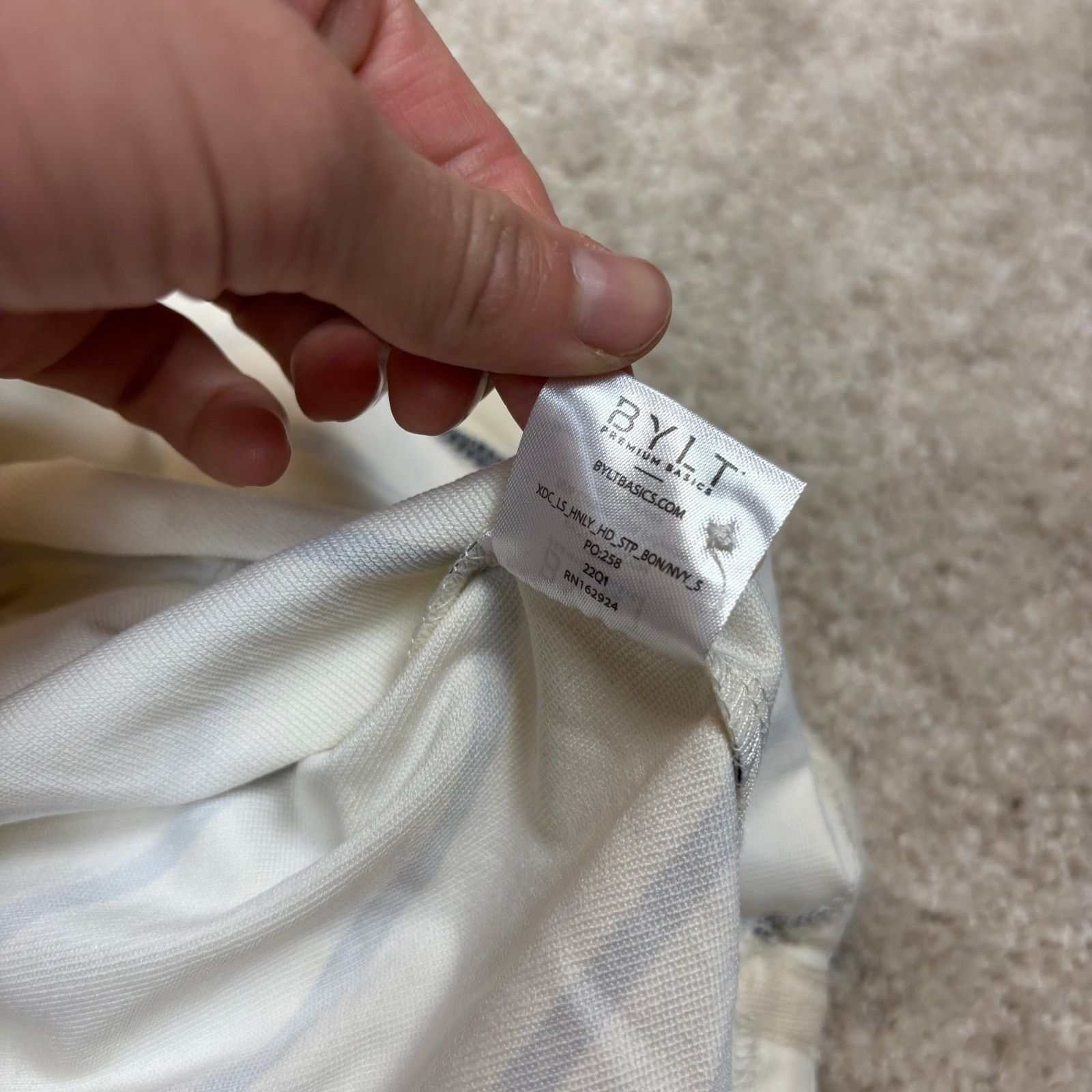 Other NWOT Bylt Drop Cut Hooded Henley Men's Small Minimalist Size US S / EU 44-46 / 1 - 11 Thumbnail