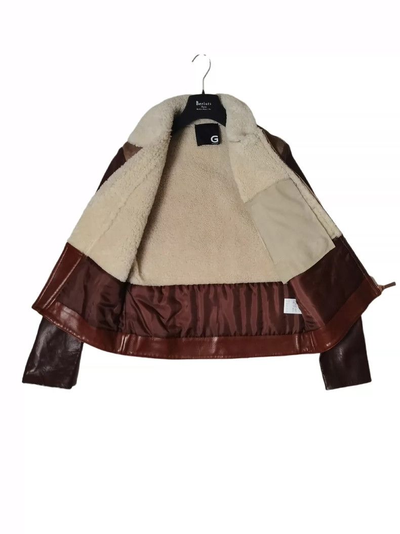 Givenchy Givenchy Poster Style Fur and Leather Patchwork Jacket 2506 Size US L / EU 52-54 / 3 - 4 Thumbnail