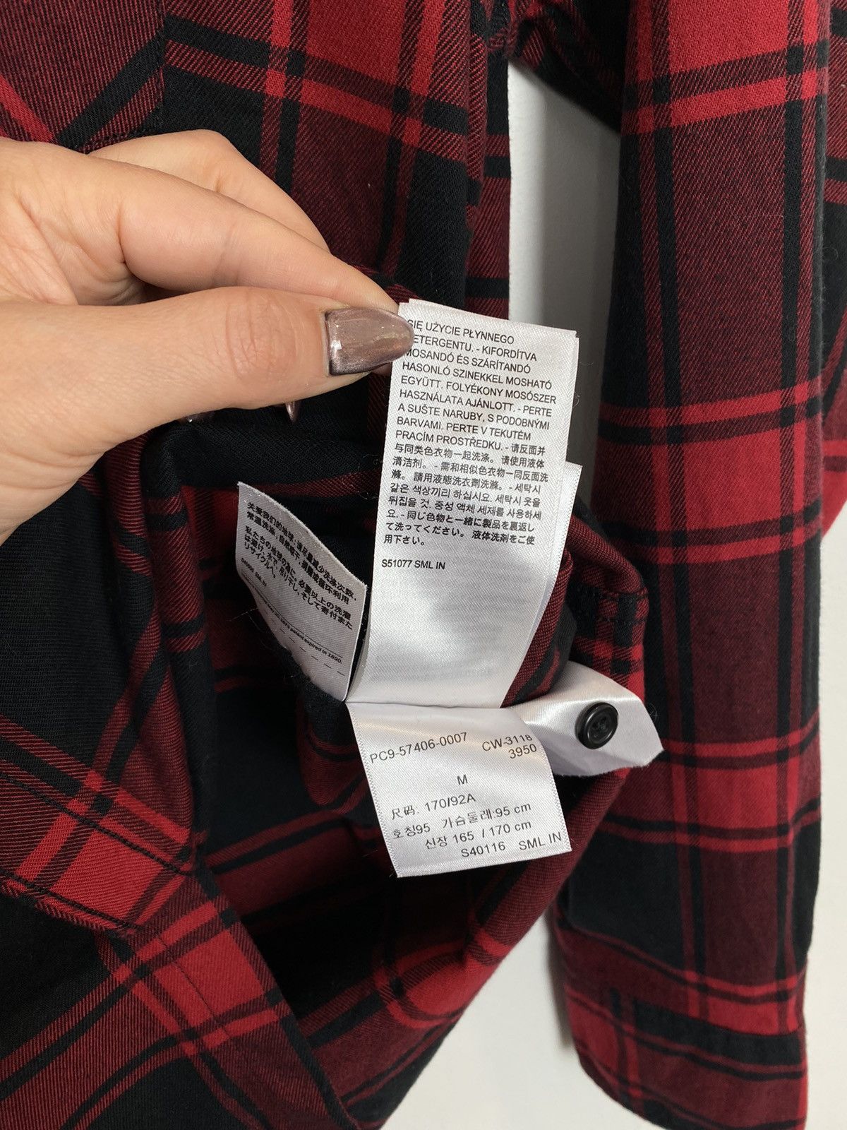Levi's Levi’s Plaid check Shirt Red Style Workwear Retro 90’s Hype Size US M / EU 48-50 / 2 - 11 Thumbnail