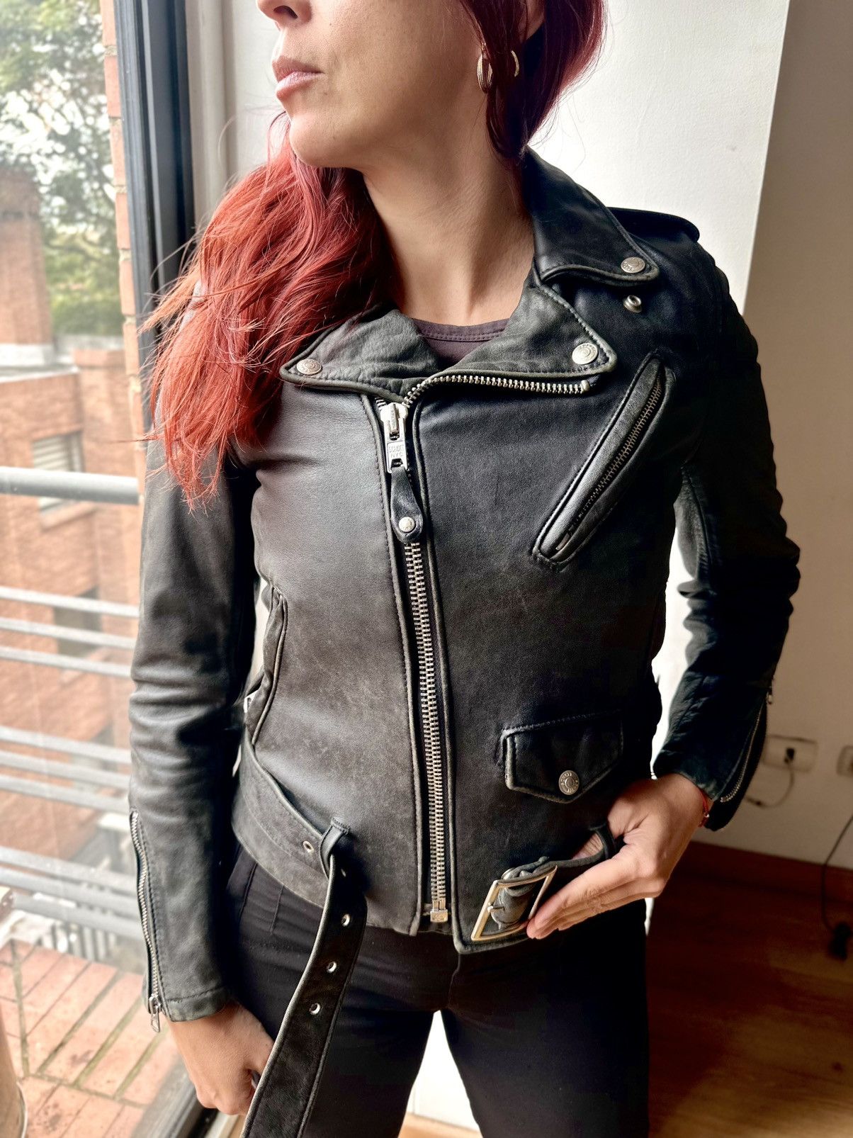 Schott Schott 626VNW Vintaged Cowhide Leather Perfecto Jacket XS Size XS / US 0-2 / IT 36-38 - 1 Thumbnail