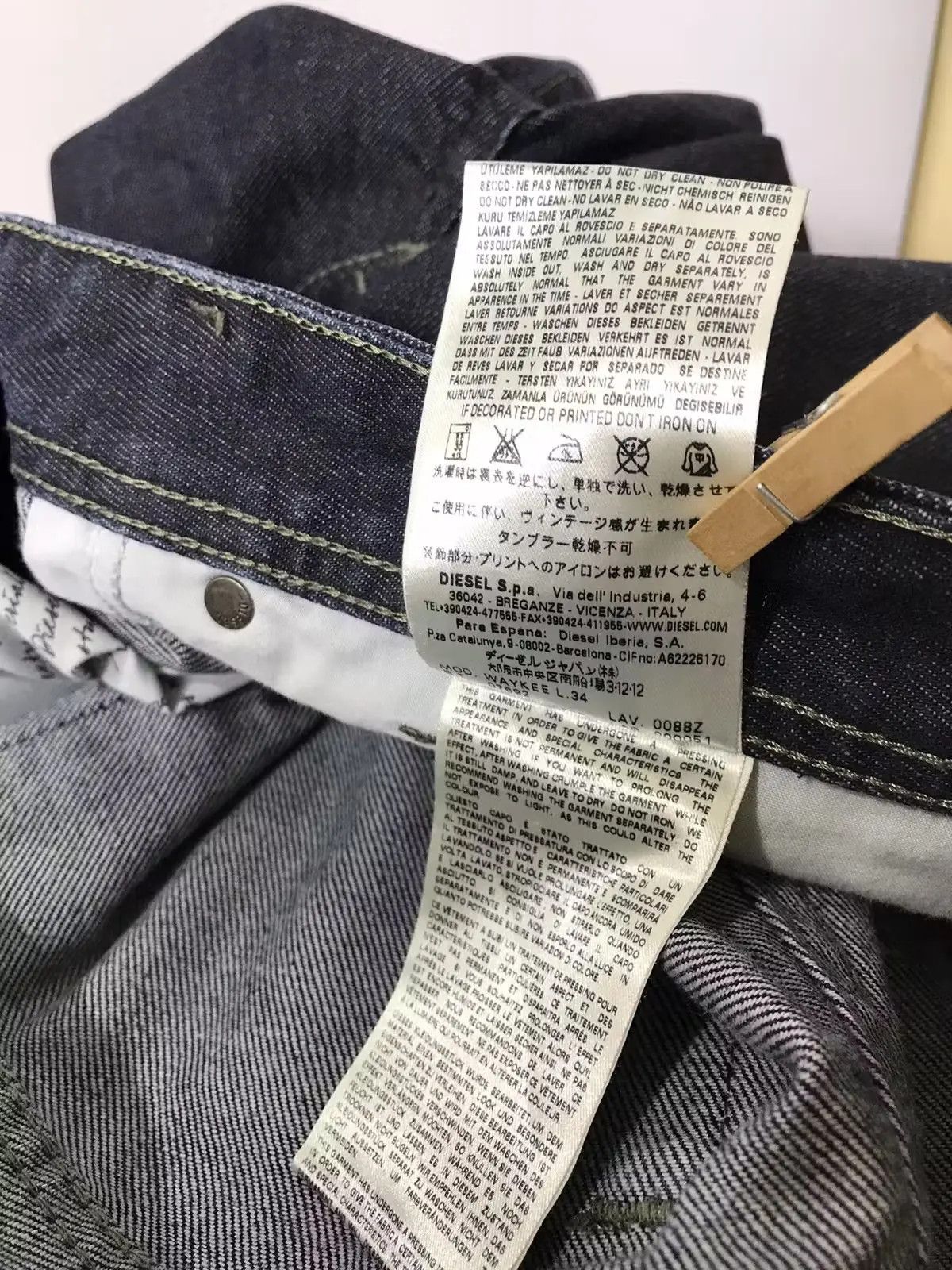 Diesel Diesel men’s denim jeans 32/34 Size US 32 / EU 48 - 9 Thumbnail