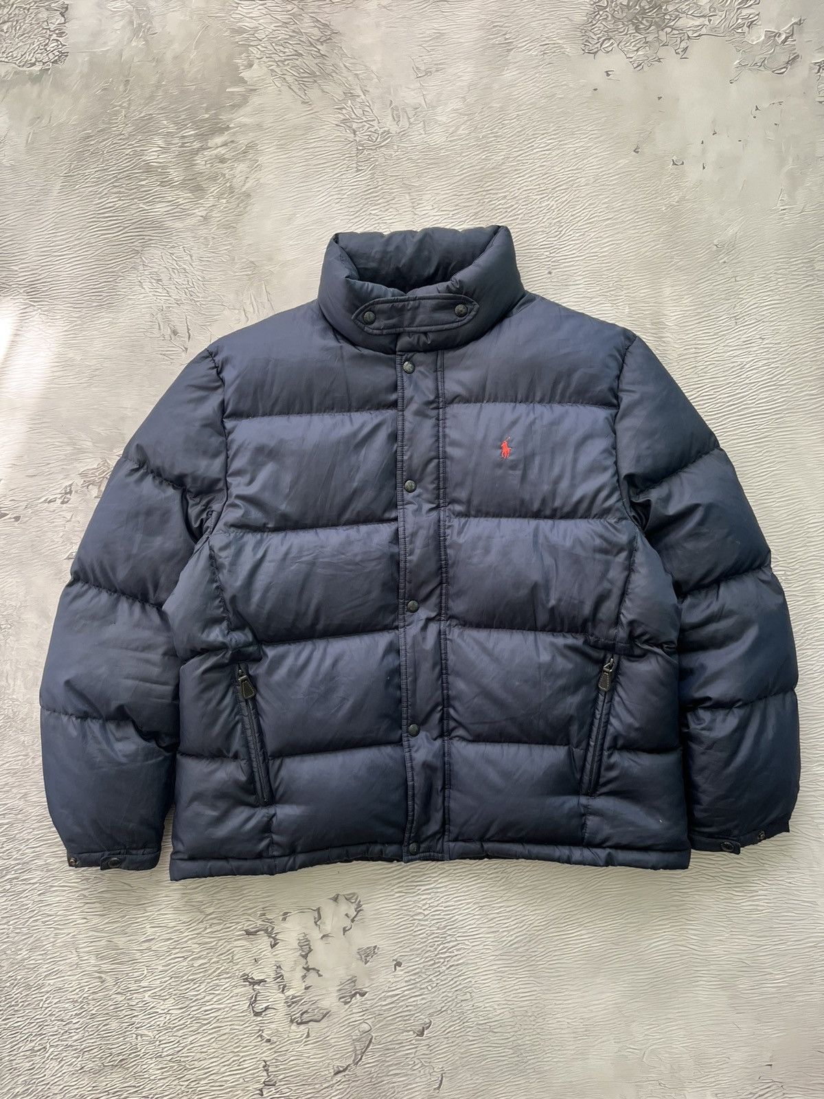 Polo Ralph Lauren Polo Ralph Lauren Puffer Jacket Vintage Streetwear Blue Size US L / EU 52-54 / 3 - 2 Thumbnail