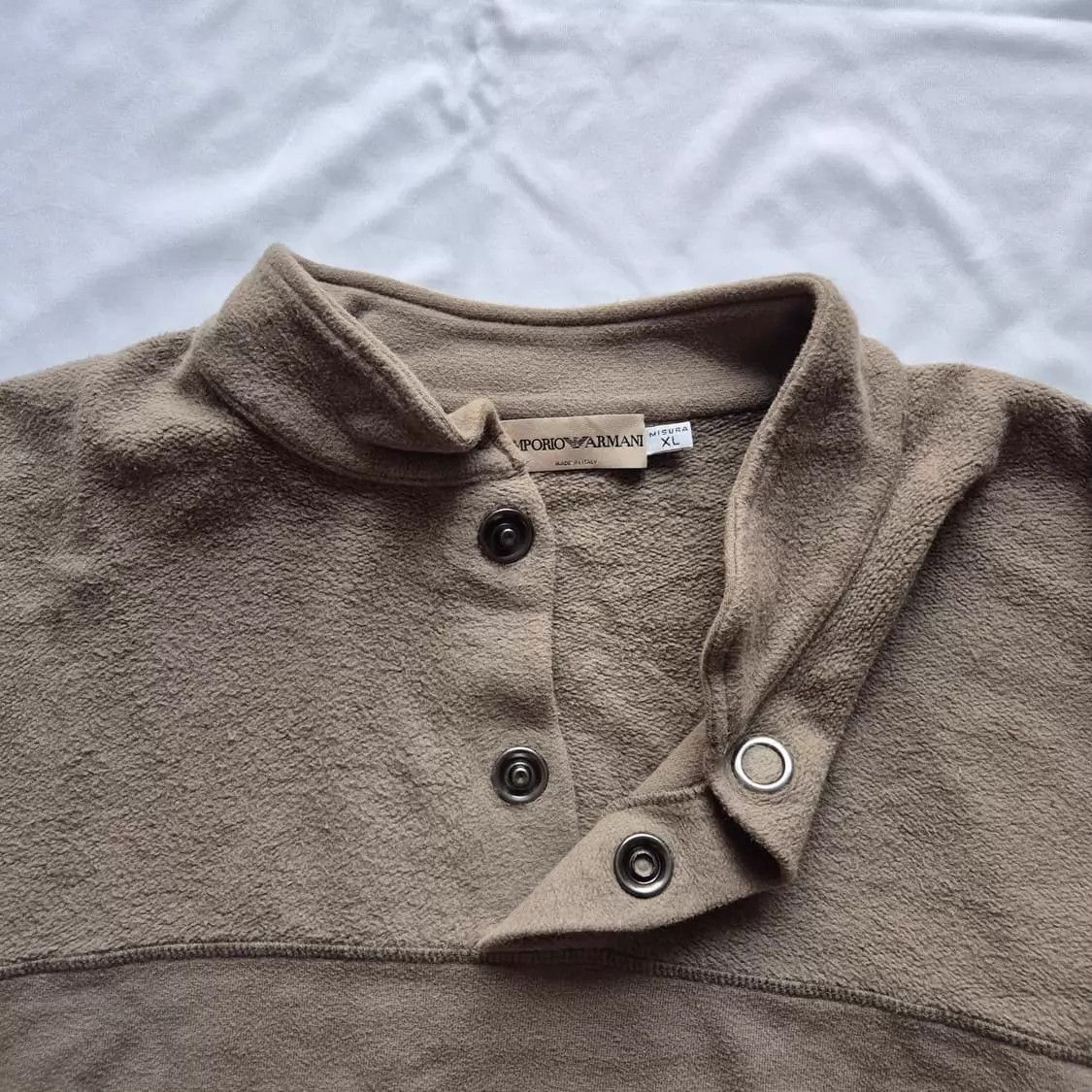 Armani Armani Vintage Archive Prussian Distressed Eagle Top Size US XL / EU 56 / 4 - 4 Thumbnail