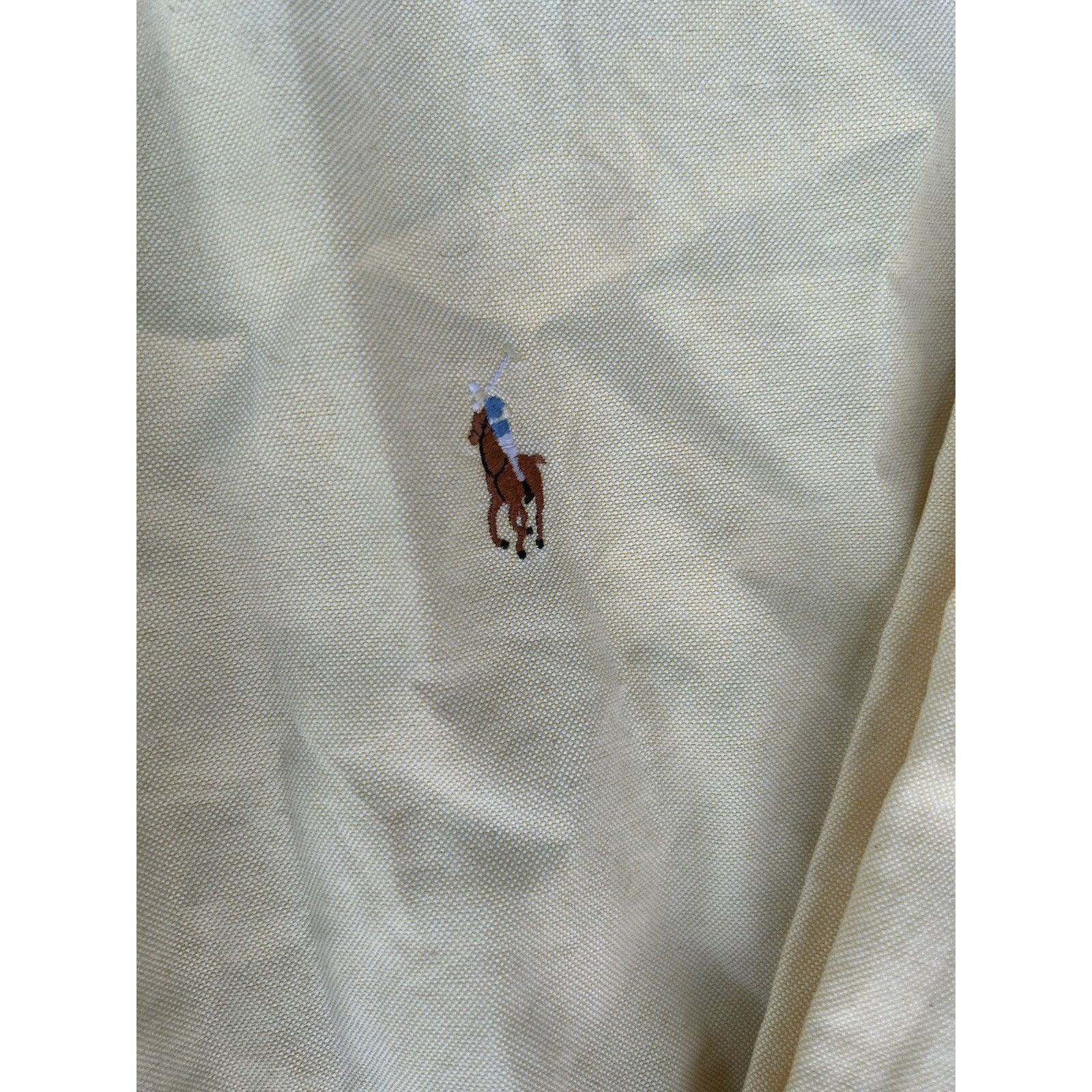 Lauren Ralph Lauren Ralph Lauren Shirt size 17'5 34 Men Shirt yellow A000299 Size US L / EU 52-54 / 3 - 5 Thumbnail