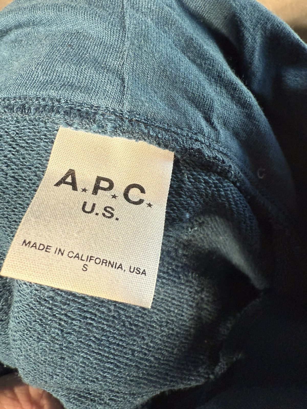 A.P.C. A.P.C. Heavyweight Hoodie Size US S / EU 44-46 / 1 - 6 Thumbnail