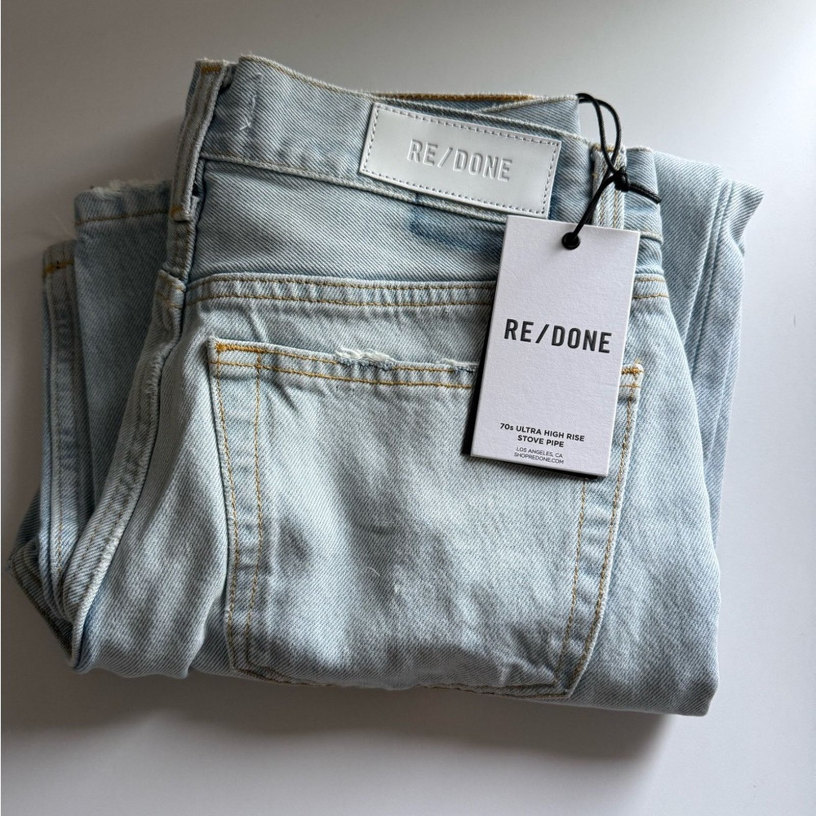 RE/DONE NEW - Re/done Easy Straight Crop - Size 24 - $295 Size 24" / US 00 / IT 34 - 6 Thumbnail