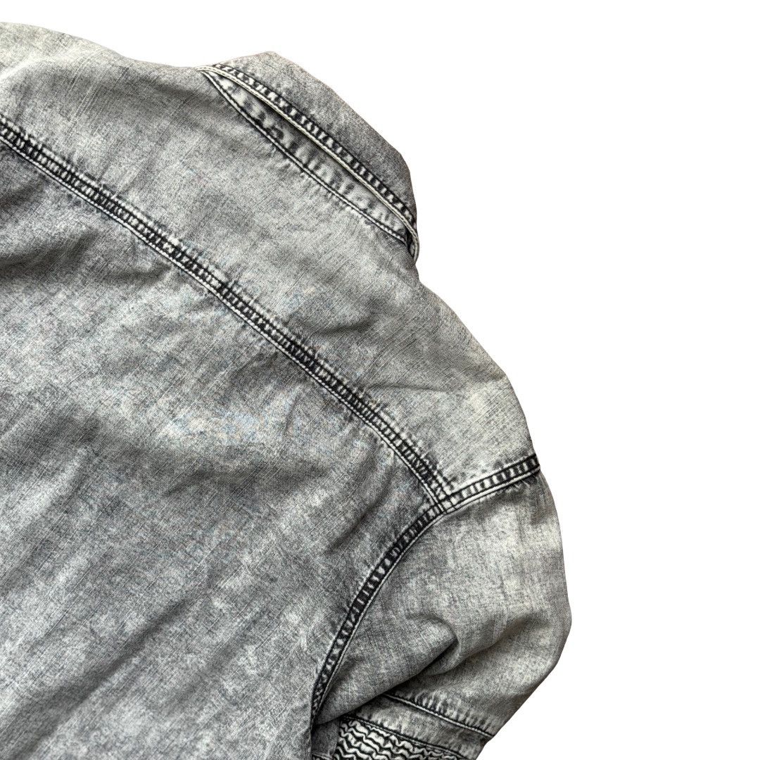 Other INC International Concepts Grey, Acid-Washed Men's Shirt Size US L / EU 52-54 / 3 - 4 Thumbnail