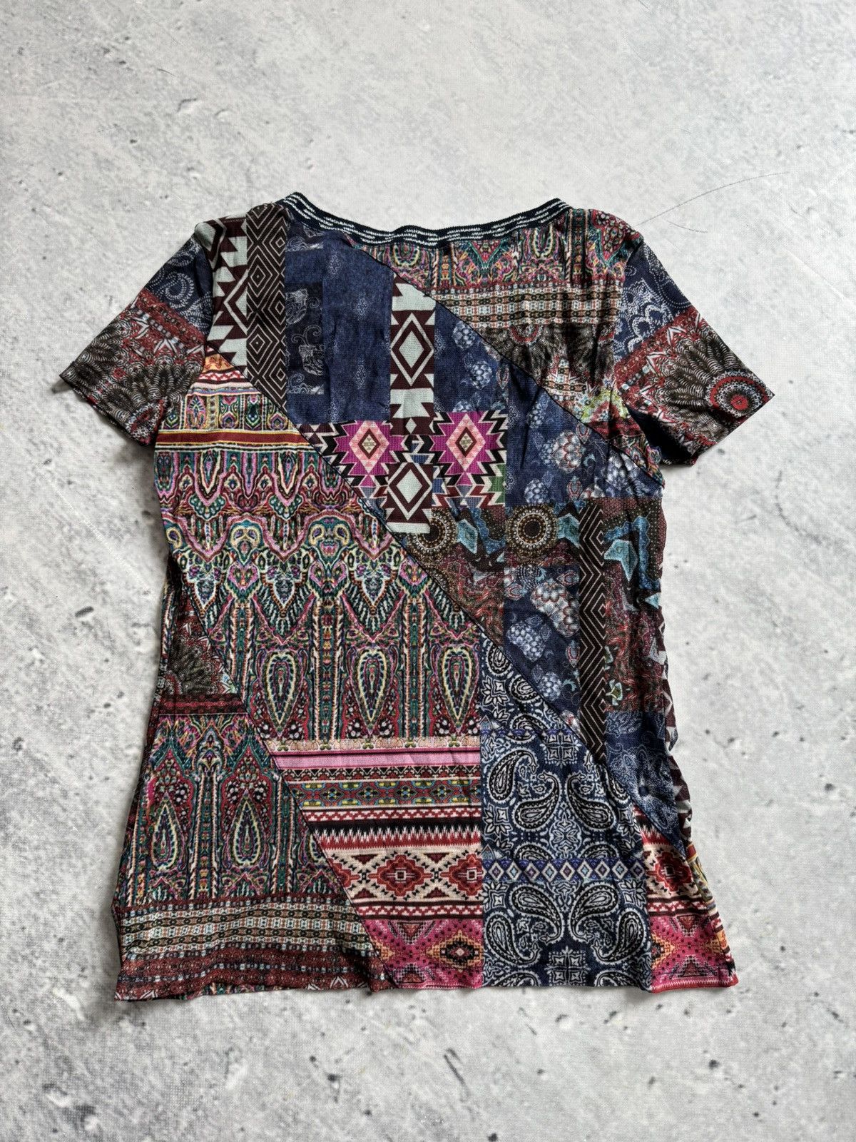 Designer × Desigual × Vintage Vintage Desiqual mesh top wmns Size M / US 6-8 / IT 42-44 - 2 Thumbnail