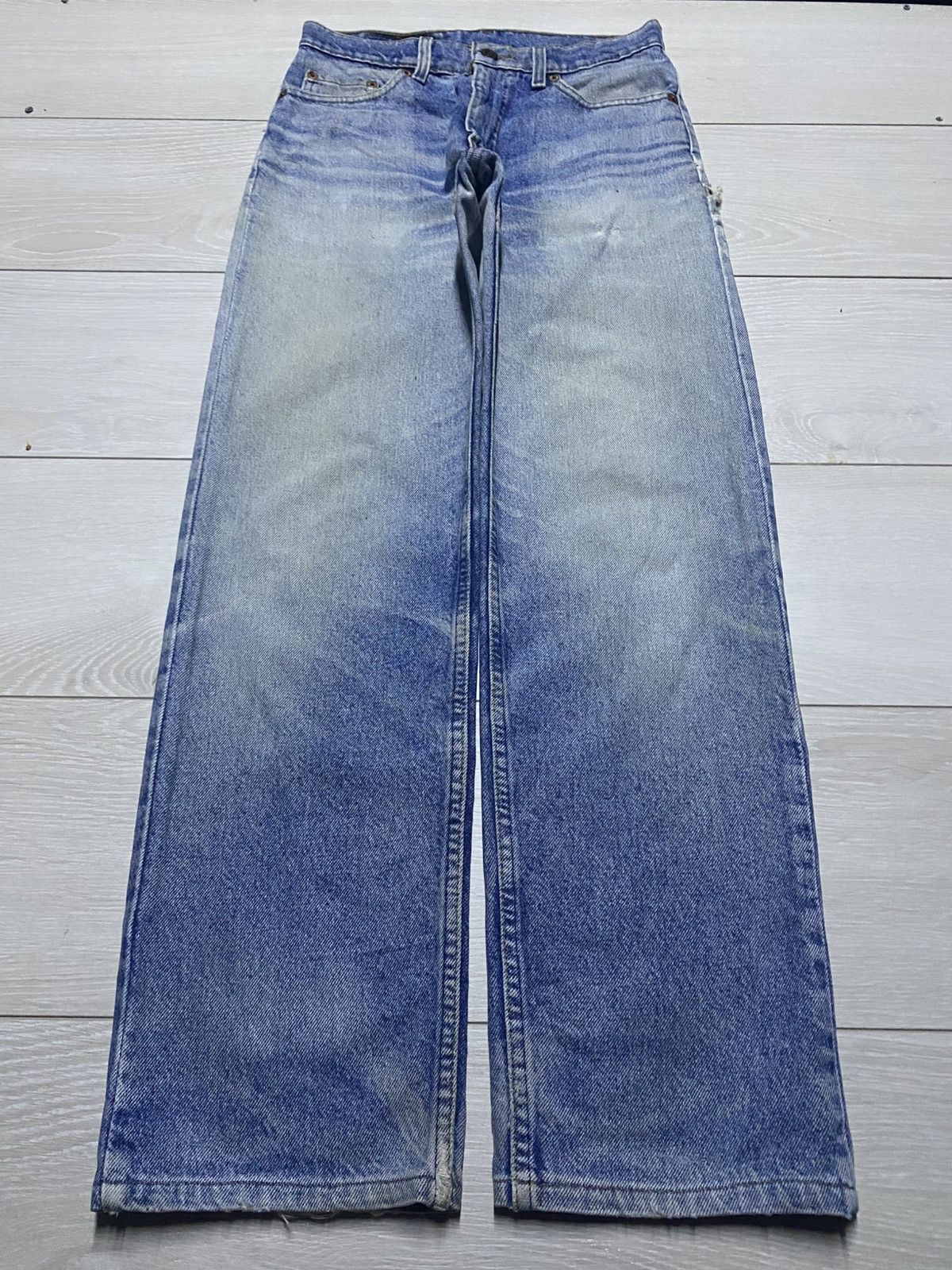 Levi's Vintage Levis 510 90s Faded Wash Tappered Leg Jeans Size US 28 / EU 44 - 1 Thumbnail