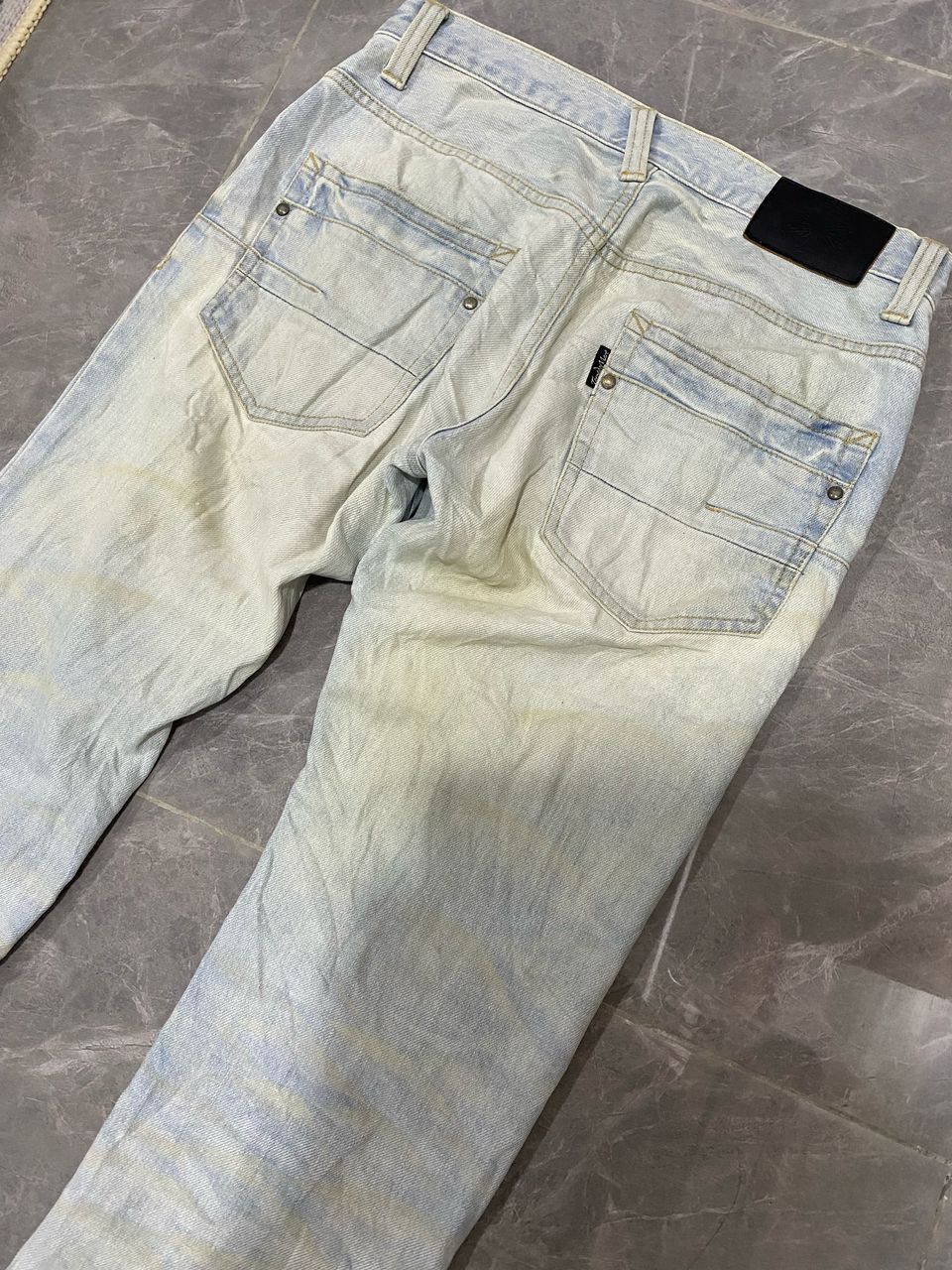 Tornado Mart 🔥Rare🔥 Tornado Mart Distressed Washed Jeans Size US 31 - 5 Thumbnail