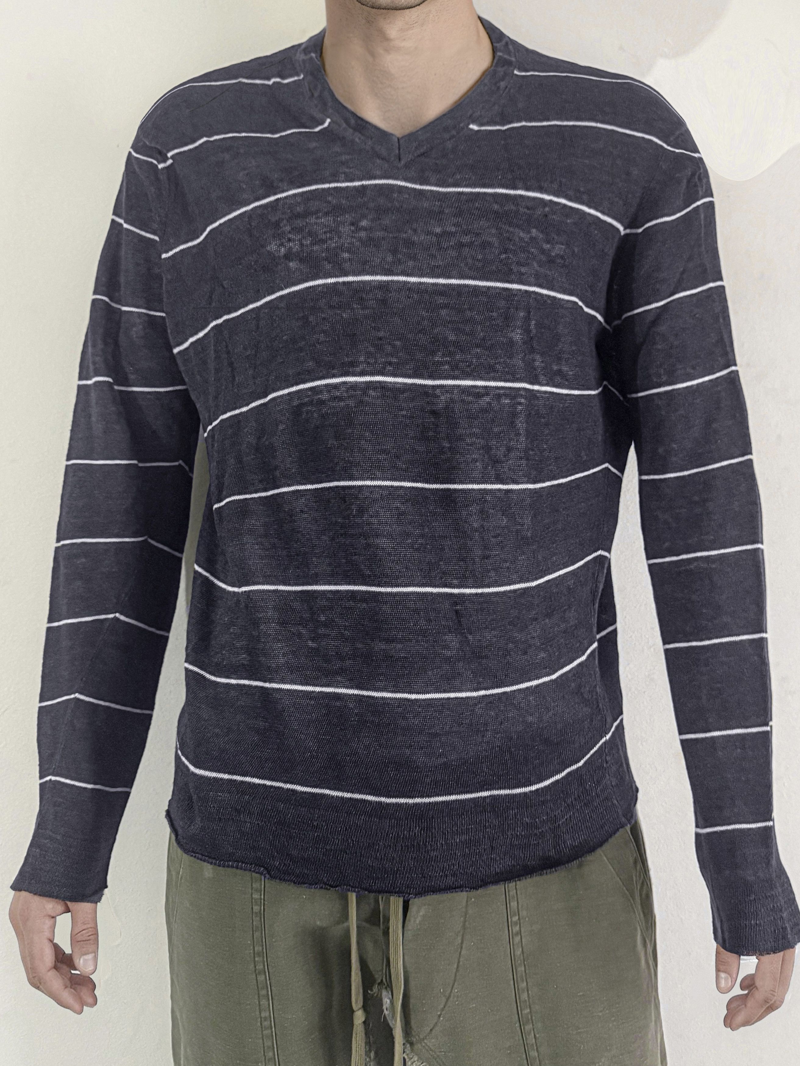 C.P. Company Sweatshirt Stripped Linen Size US M / EU 48-50 / 2 - 1 Thumbnail