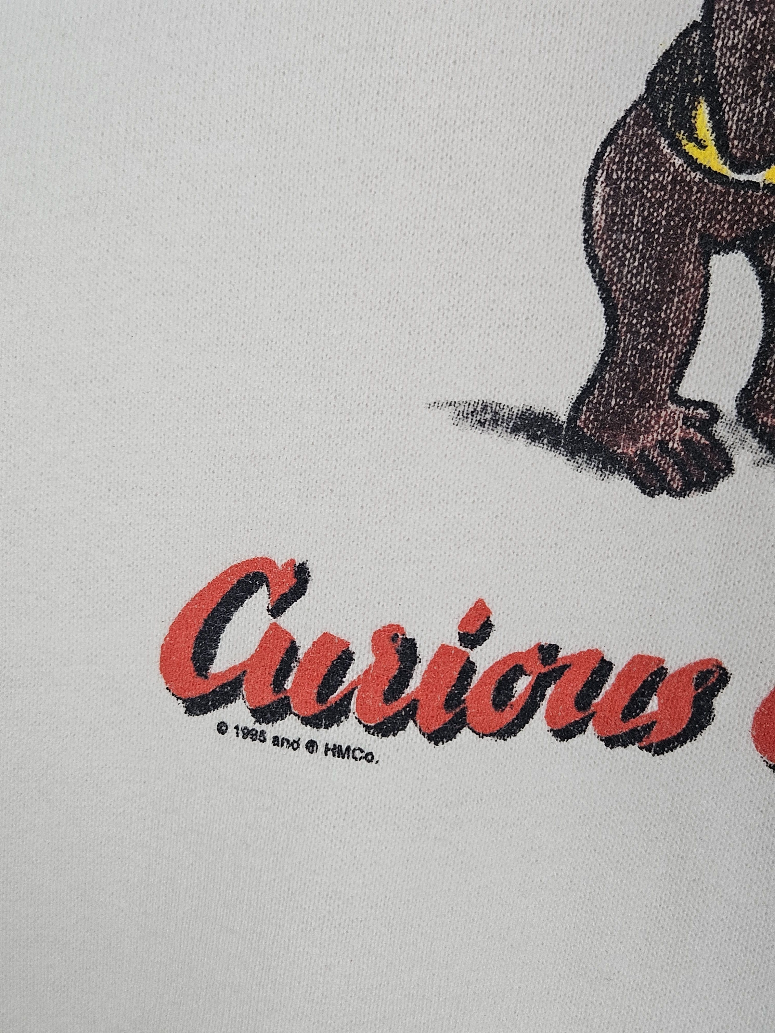 Cartoon Network × Vintage Vintage Curious George 90s American TV Kids Show sweatshirt Size US L / EU 52-54 / 3 - 5 Thumbnail