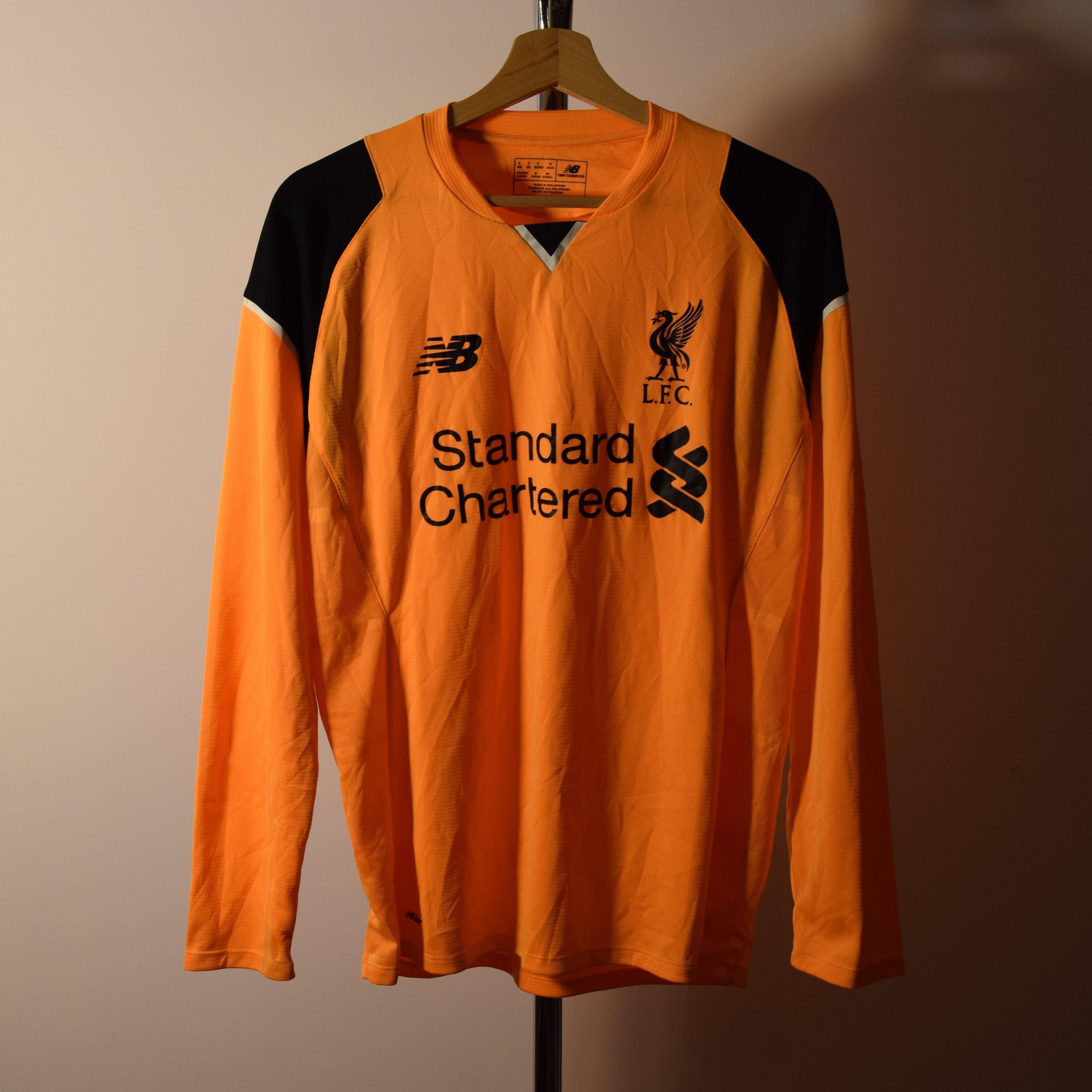 New Balance Liverpool 17/18 3rd Soccer Long Sleeve S/M