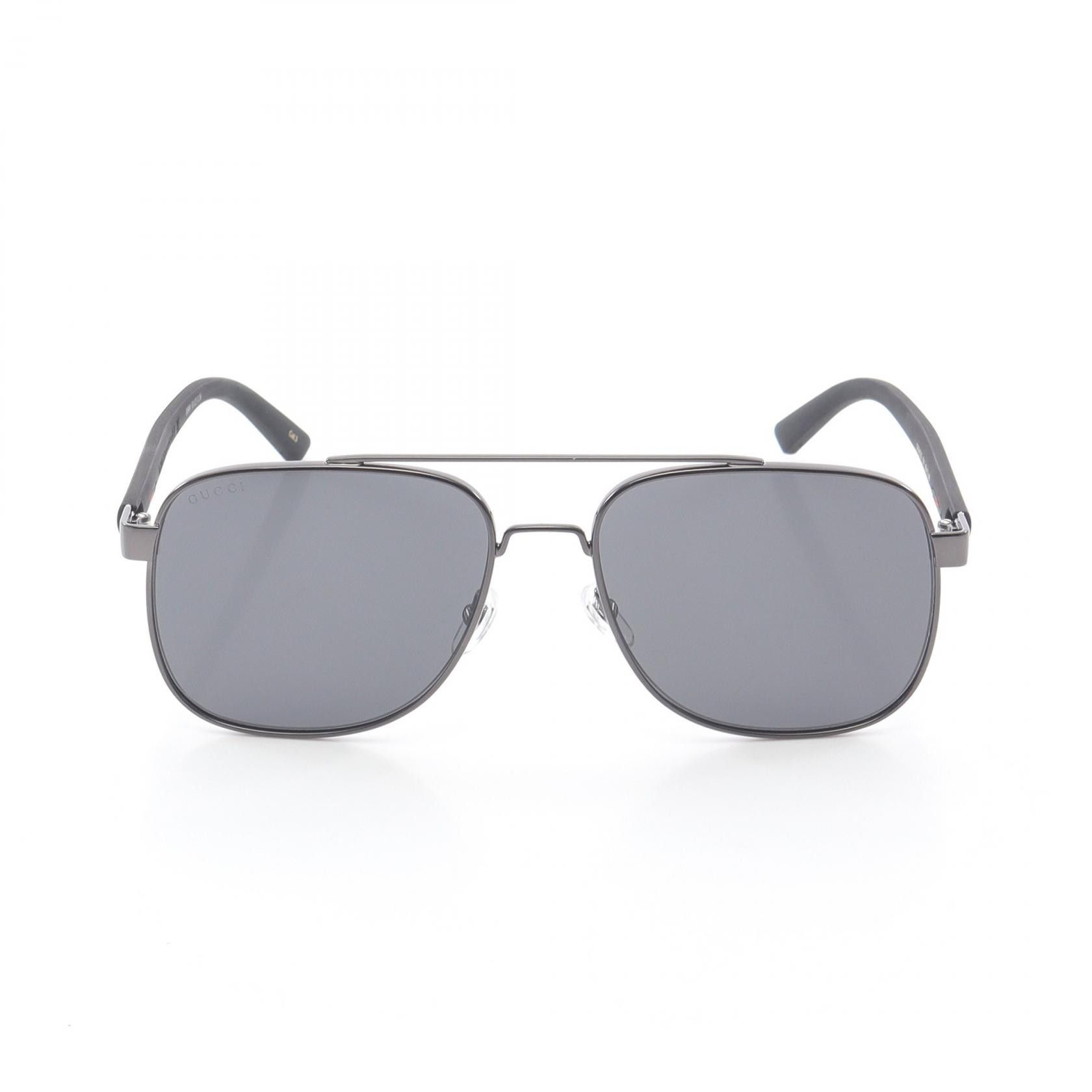 Gucci Gucci Gucci GG0422S-001 Metal Sunglasses Metal Sunglasses GG0422S-001 Size ONE SIZE - 1 Thumbnail
