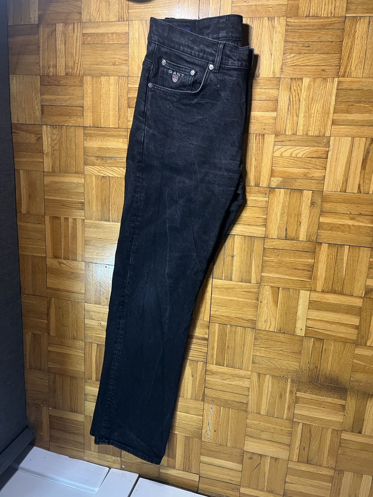 Gant Gant Slim Black Jeans Size US 32 / EU 48 - 3 Thumbnail