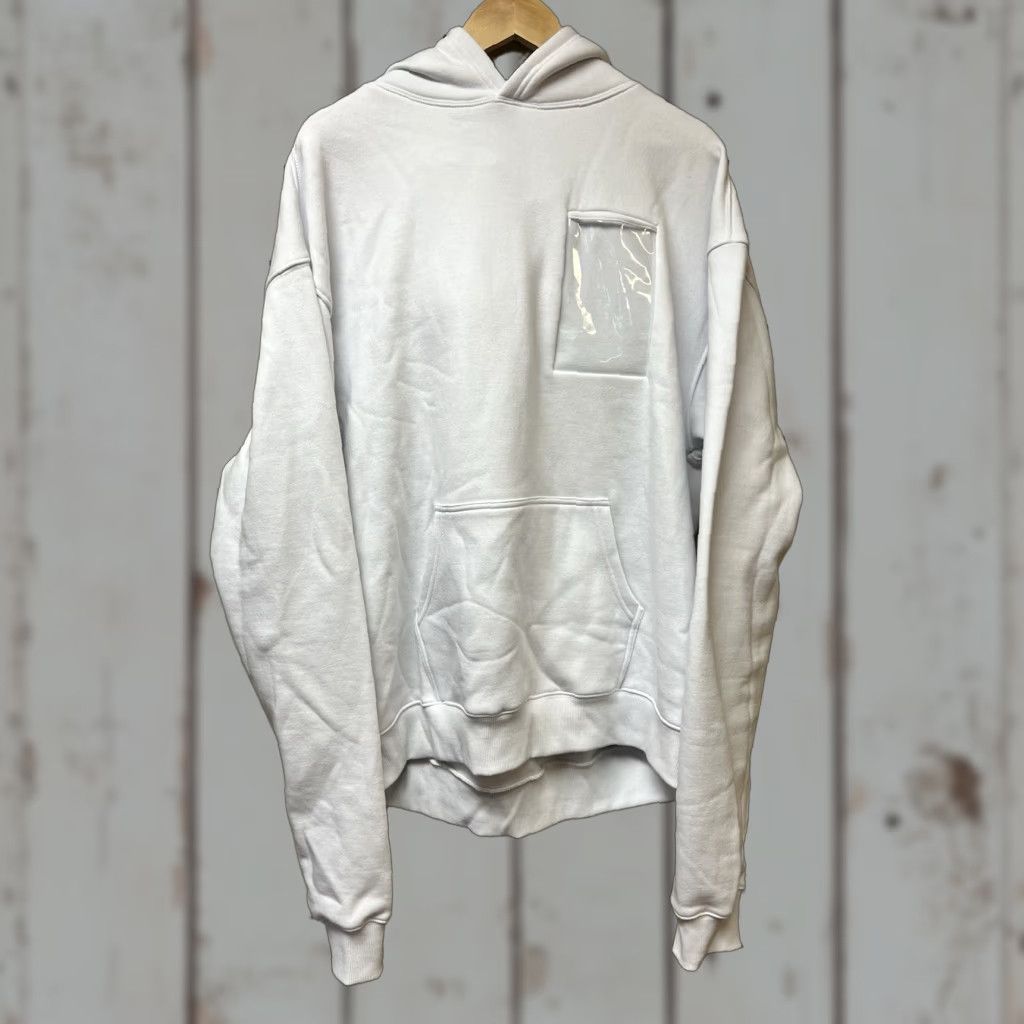 Vintage Lady Gaga Hoodie Sweatshirt fleece Oversized White Cotton Blend Crew Neck Logo Women M Pullover Activewear Size M / US 6-8 / IT 42-44 - 1 Thumbnail