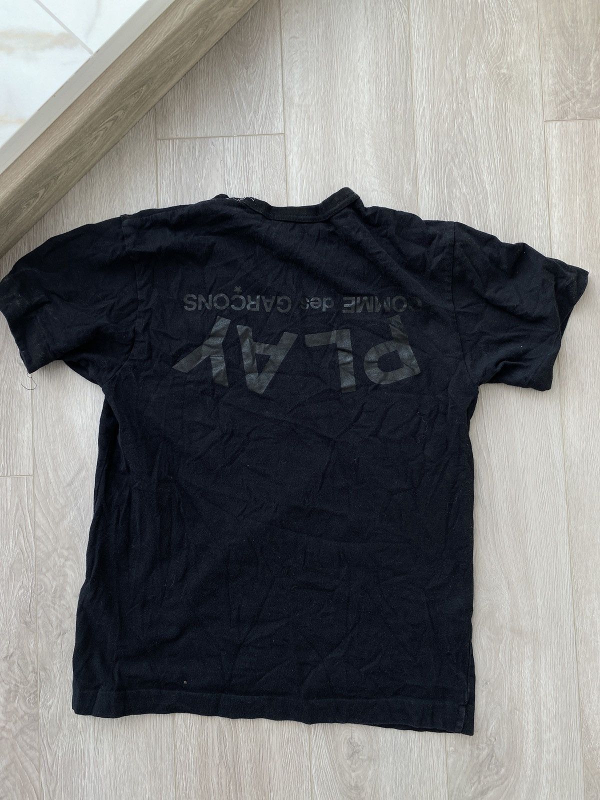 Comme des Garcons PLAY Comme De Garçon Play Black T-Shirt Size US S / EU 44-46 / 1 - 4 Thumbnail