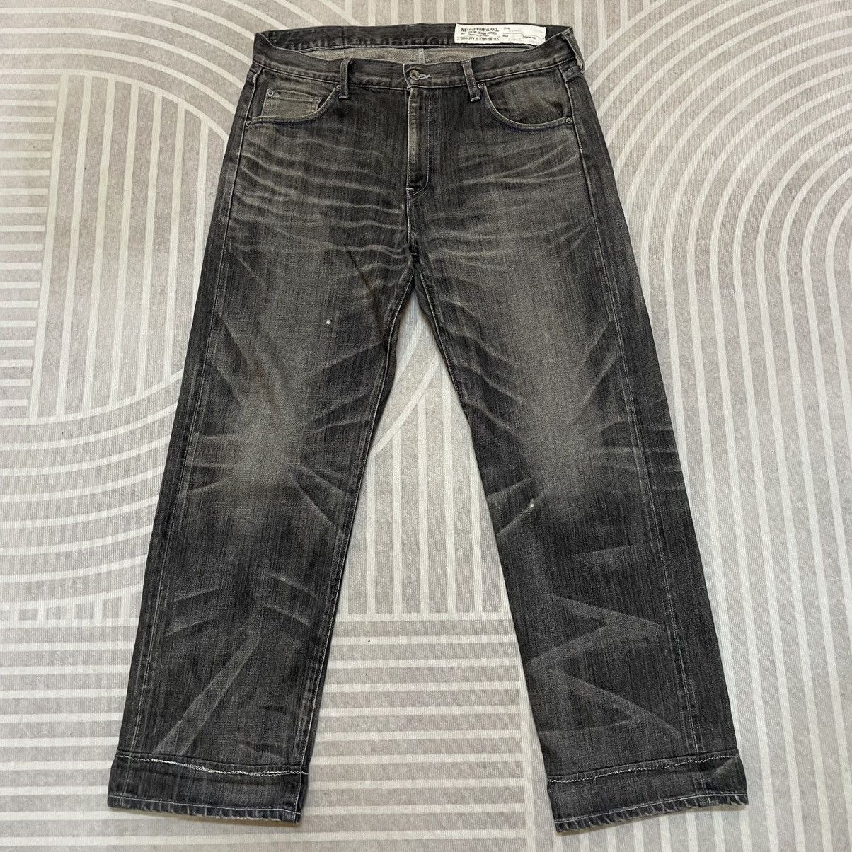 Neighborhood Neighborhood Japan Selvedge Washed Denim Pants Size US 34 / EU 50 - 1 Thumbnail