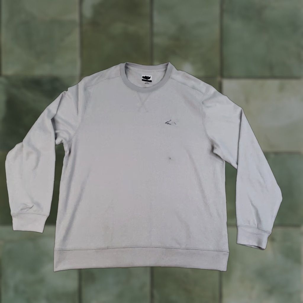 Vintage Greg Norman Sweater Mens Large Gray Crewneck Pullover Lightweight Soft Stretch Shirt Size US L / EU 52-54 / 3 - 1 Thumbnail