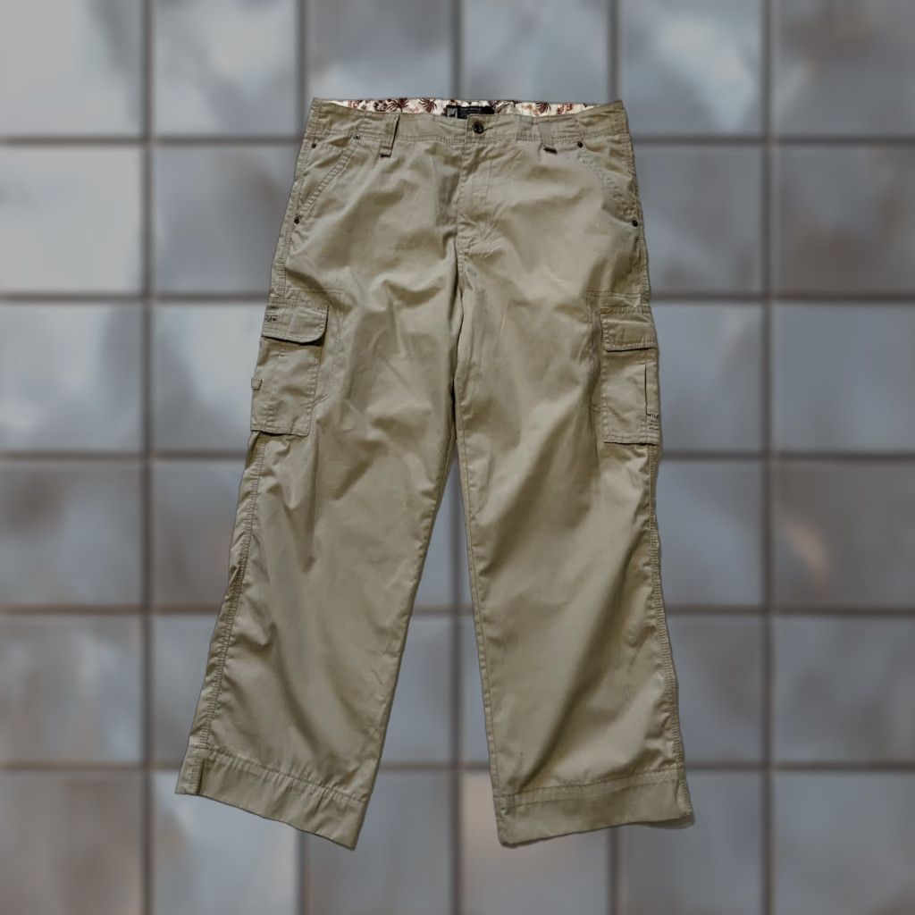 Vintage VINTAGE Micros Cargo Utility Skateboarding Lightweight Everyday Pants Sz. 36 Men Beige Cargo Pants 36 Mens Size US 36 / EU 52 - 1 Thumbnail
