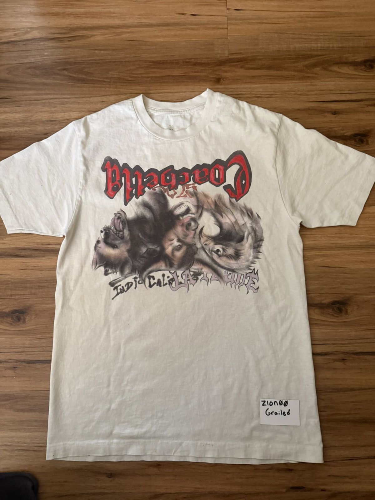 Travis Scott COACHELLA EHCOS Shirt ! Brand new”