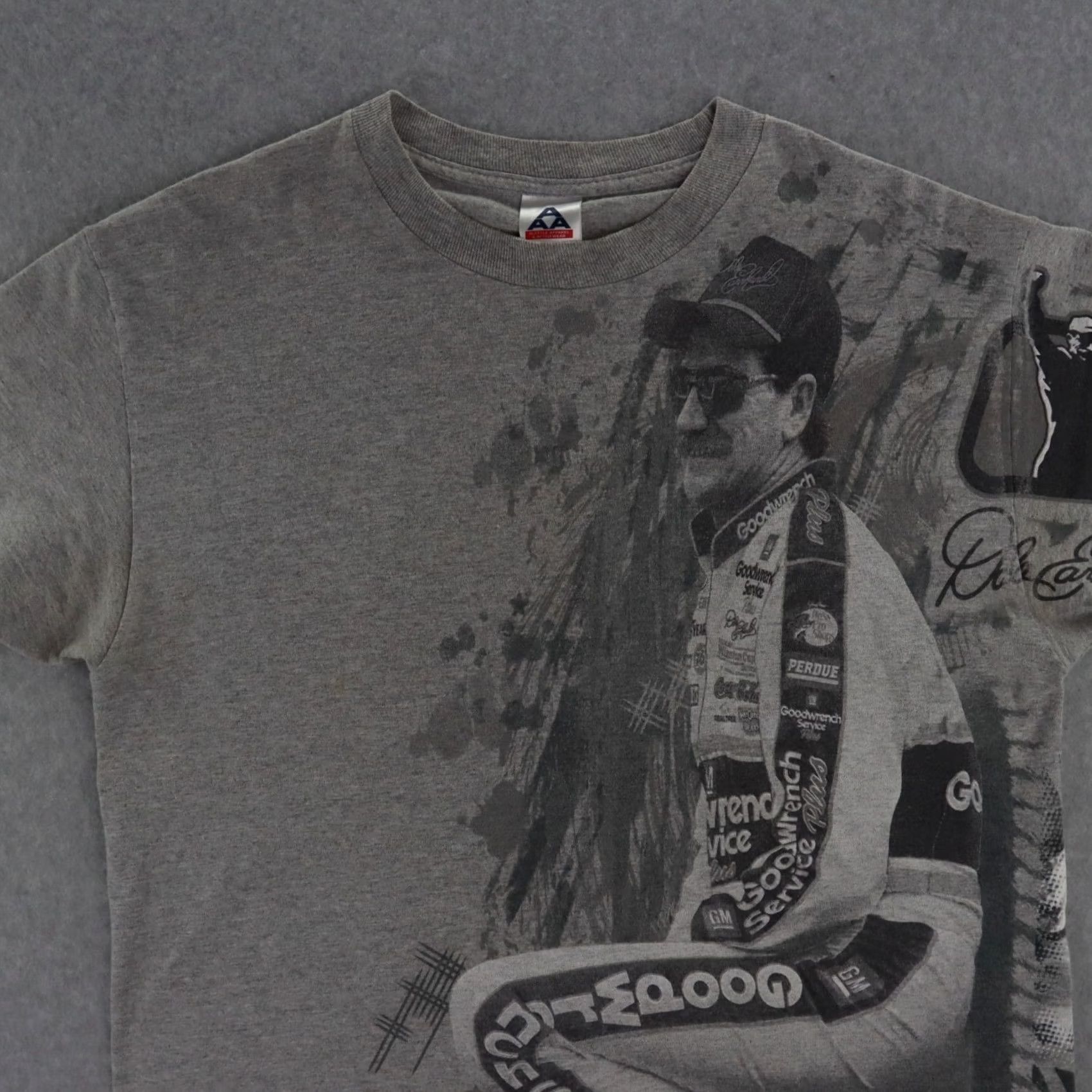 AAA Dale Earnhardt Sr GM goodwrench Intimidator Tshirt Size M chase all over print Size US M / EU 48-50 / 2 - 2 Thumbnail