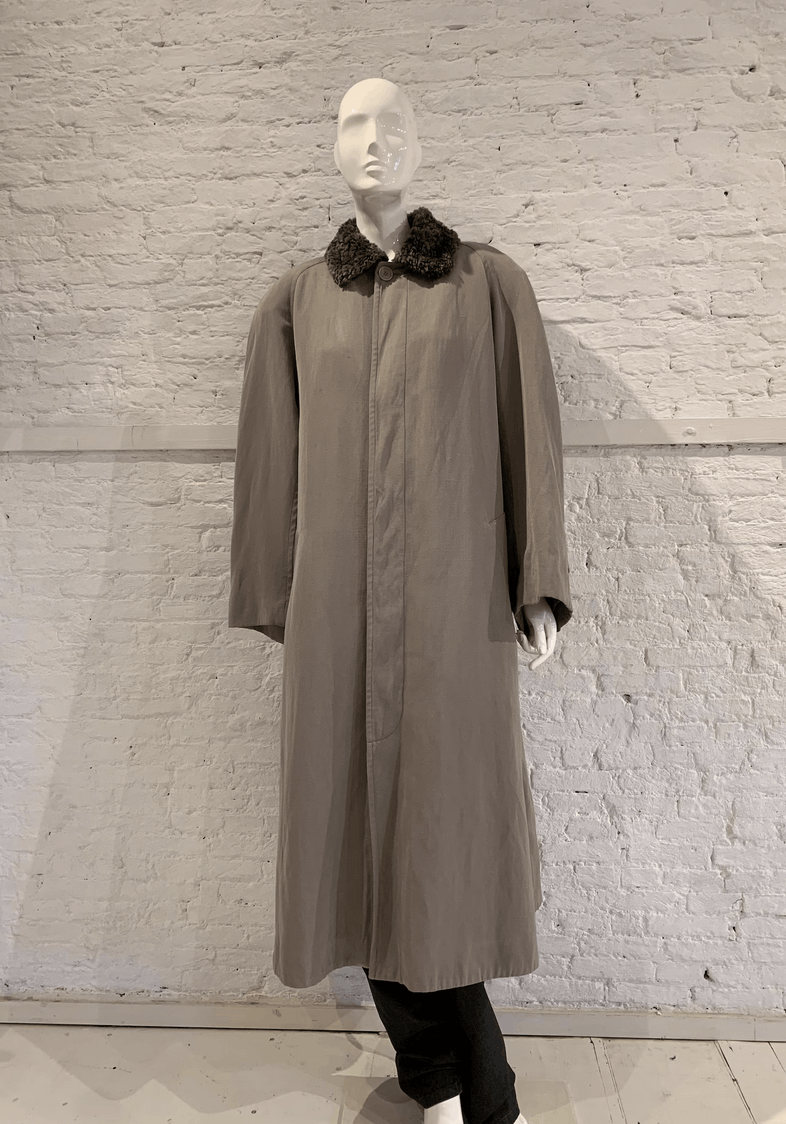 Katharine Hamnett London Rare Katharine Hamnett 80s Oversized coat faux fur collar Size US M / EU 48-50 / 2 - 2 Thumbnail