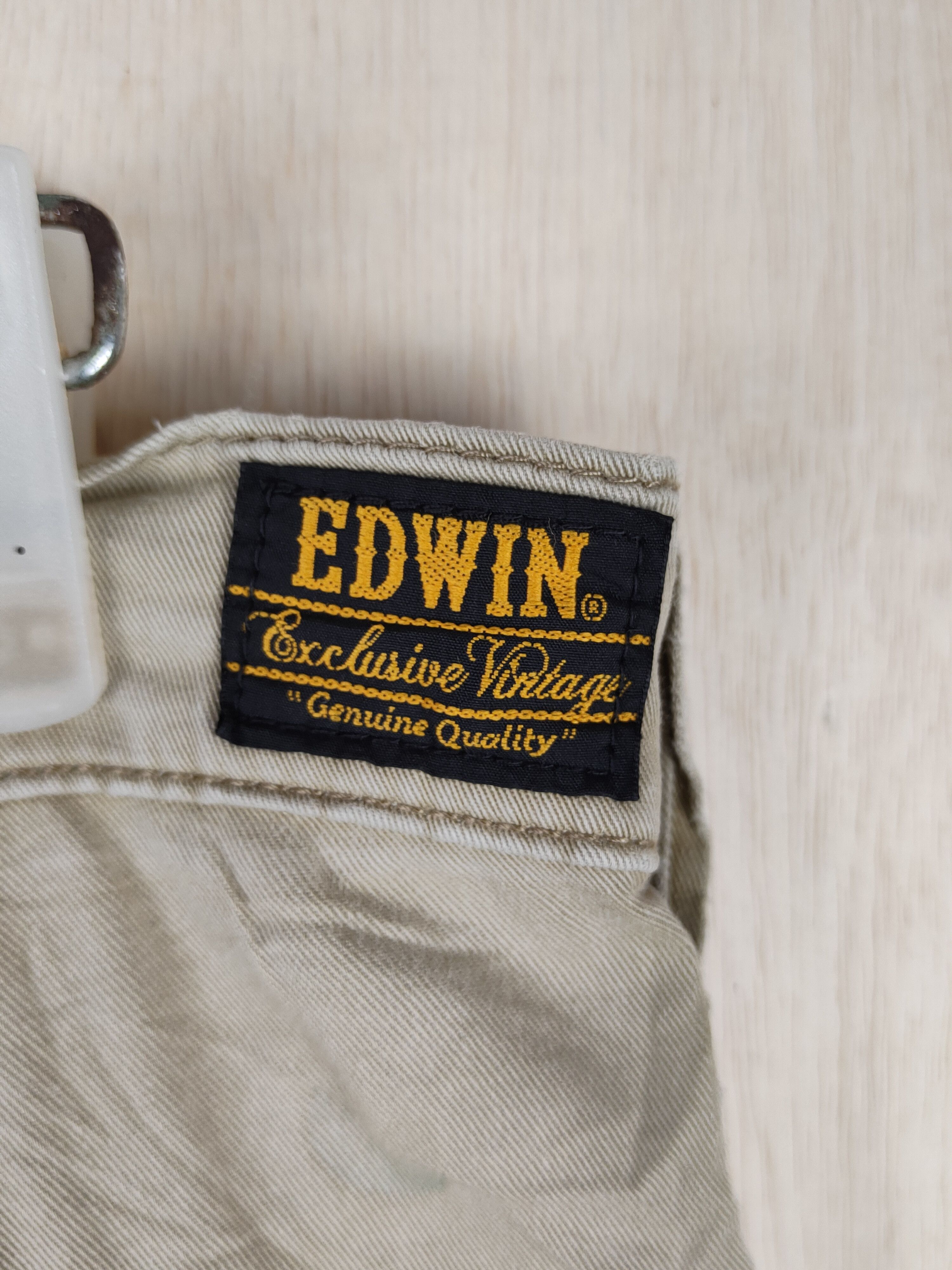 Edwin Edwin Beige Faded Multipocket Tactical Cargo Pants #S2446 Size US 31 - 10 Thumbnail