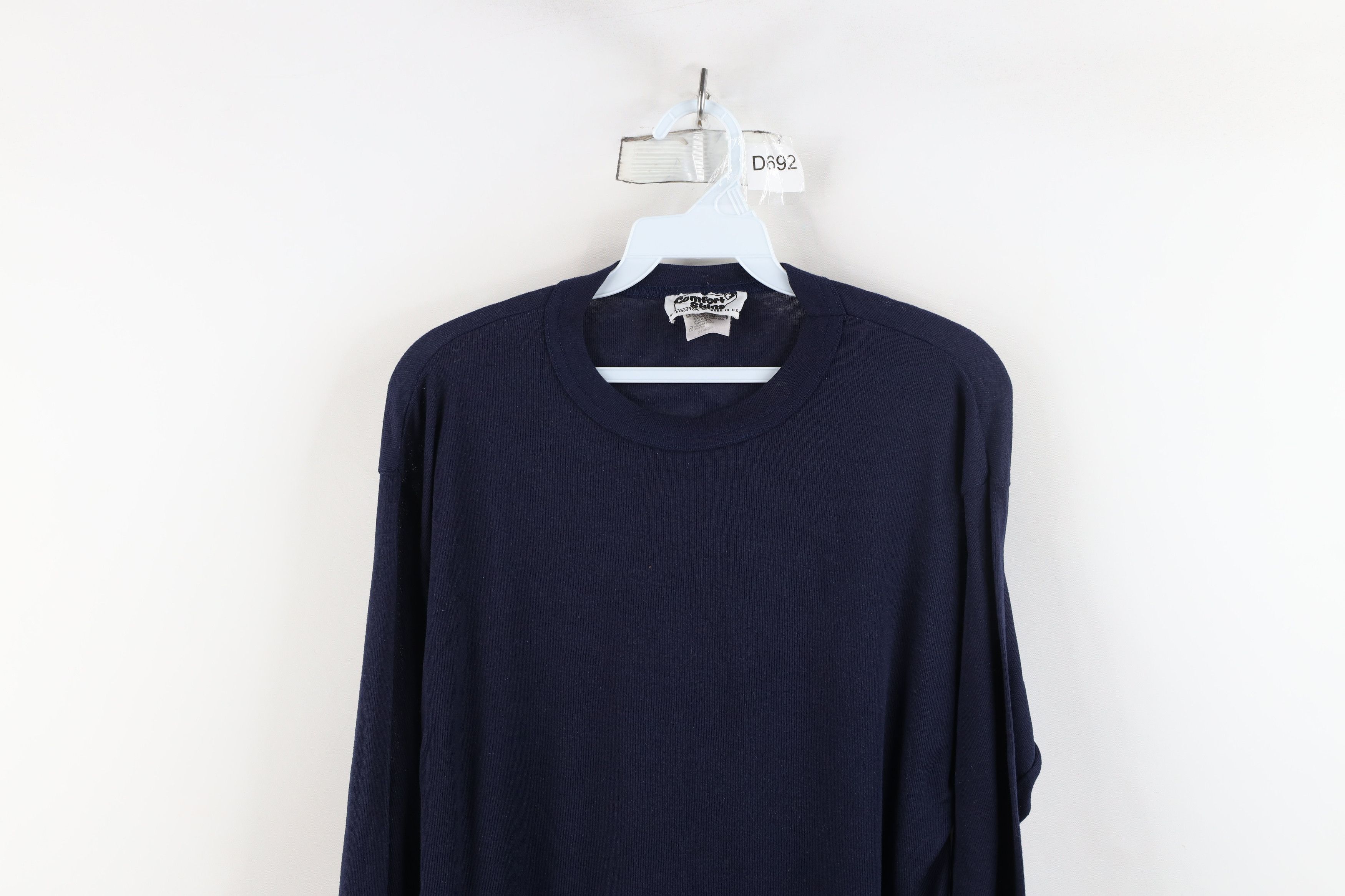 Vintage Vintage 90s Streetwear Ribbed Knit Long Sleeve T-Shirt US Size US XL / EU 56 / 4 - 2 Thumbnail