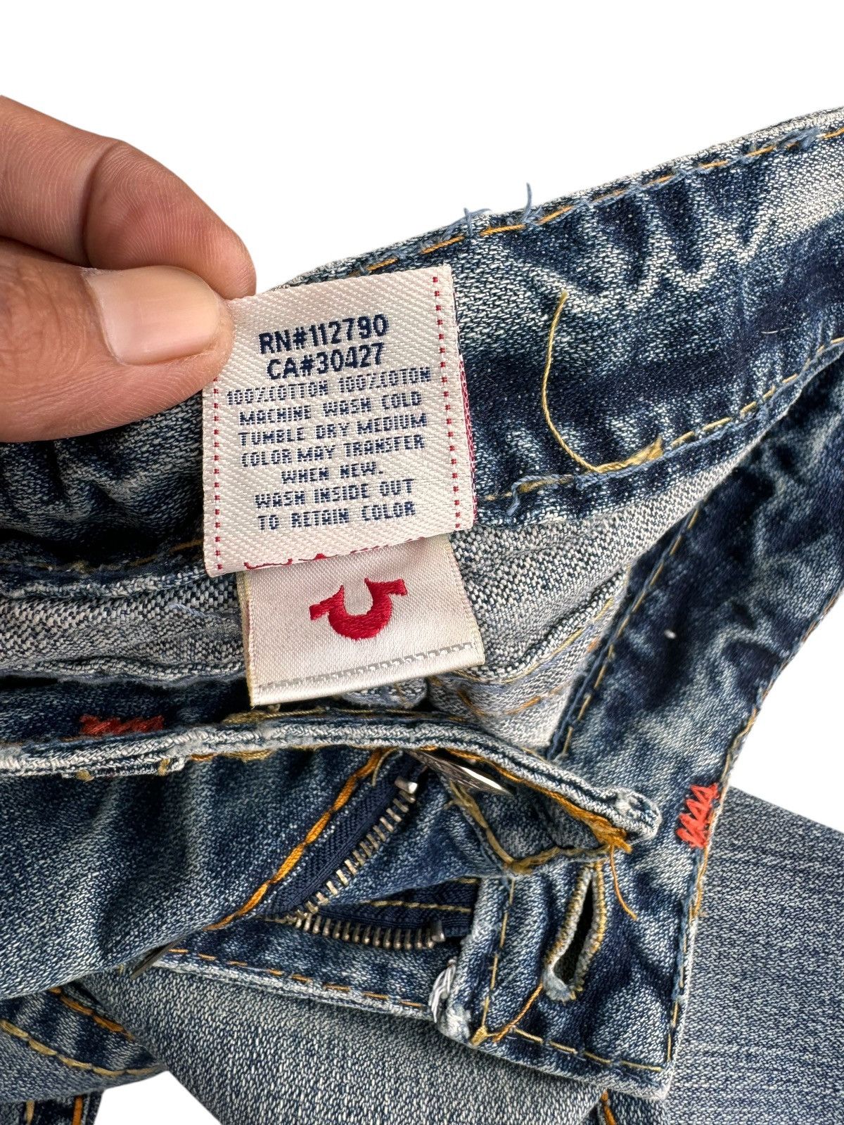 Japanese Brand Rare Japanese Brand Super Flare True Religion Jeans Size US 29 - 11 Thumbnail