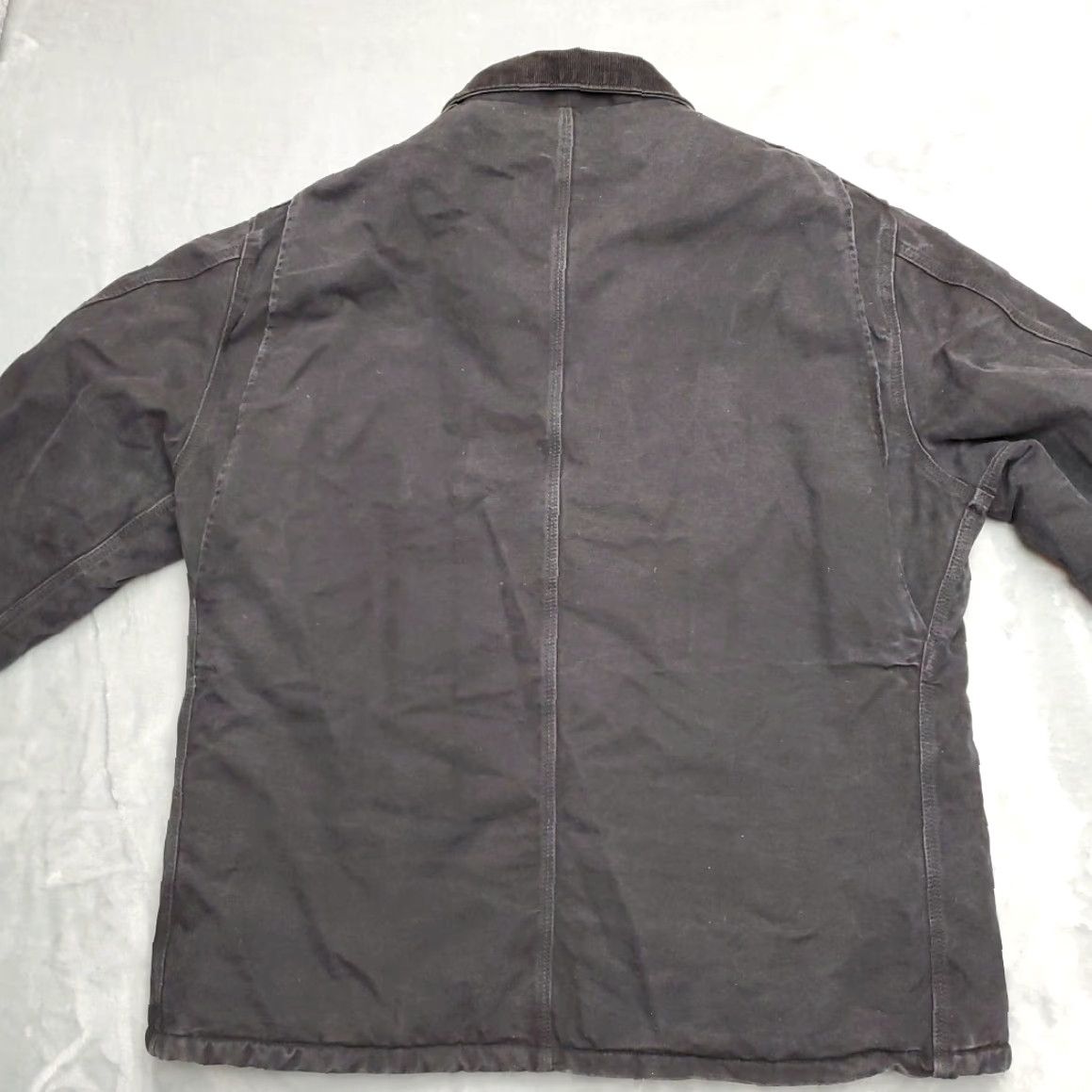 Carhartt VTG Carhartt Jacket Men 2XL Black Arctic Quilt Lined Work Coat Chore Barn Canvas Cotton ZIP Pockets Outdoor 90s Mens Size US XXL / EU 58 / 5 - 7 Thumbnail