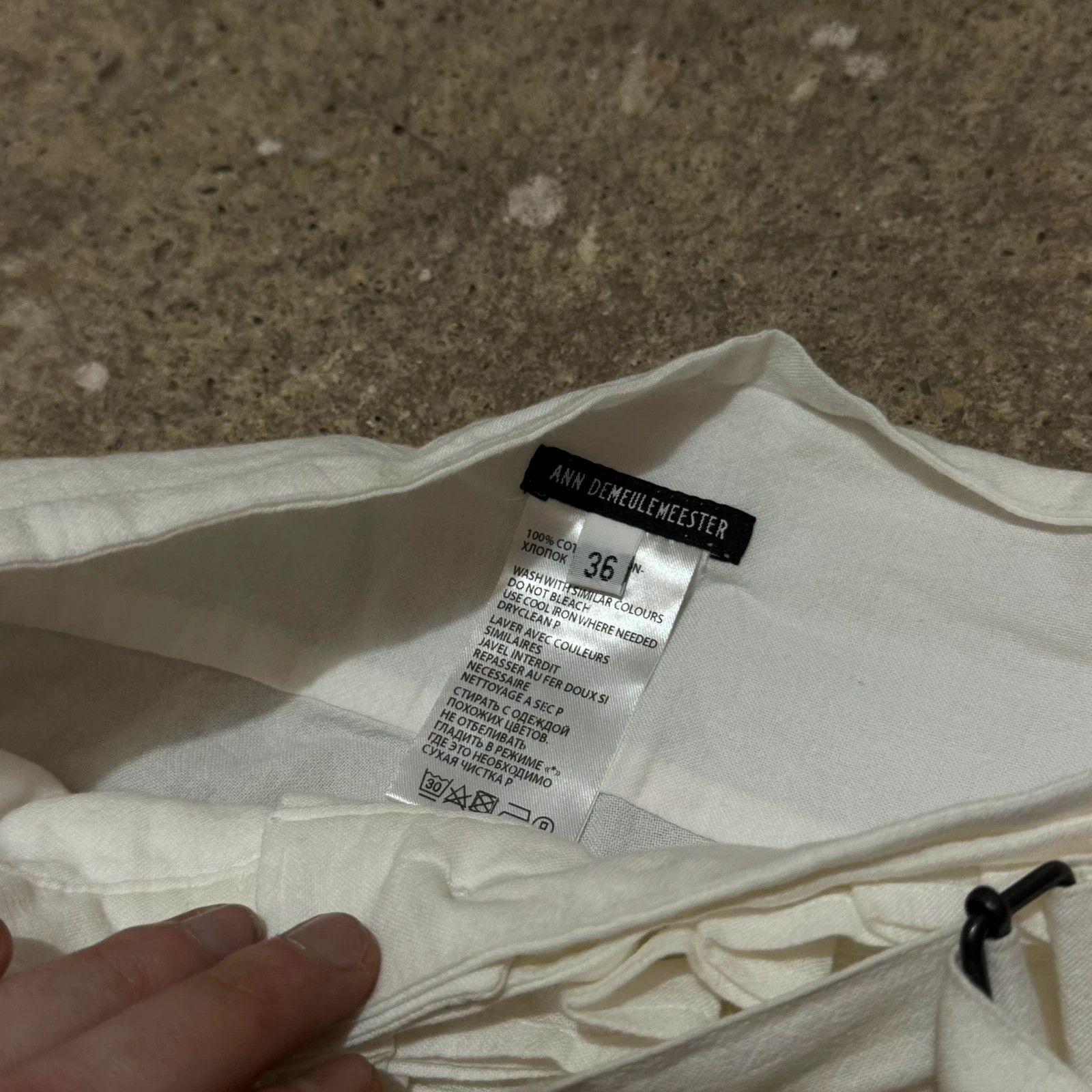 Ann Demeulemeester Ann Demeulemeester skirt shorts Size 27" / US 4 / IT 40 - 5 Thumbnail