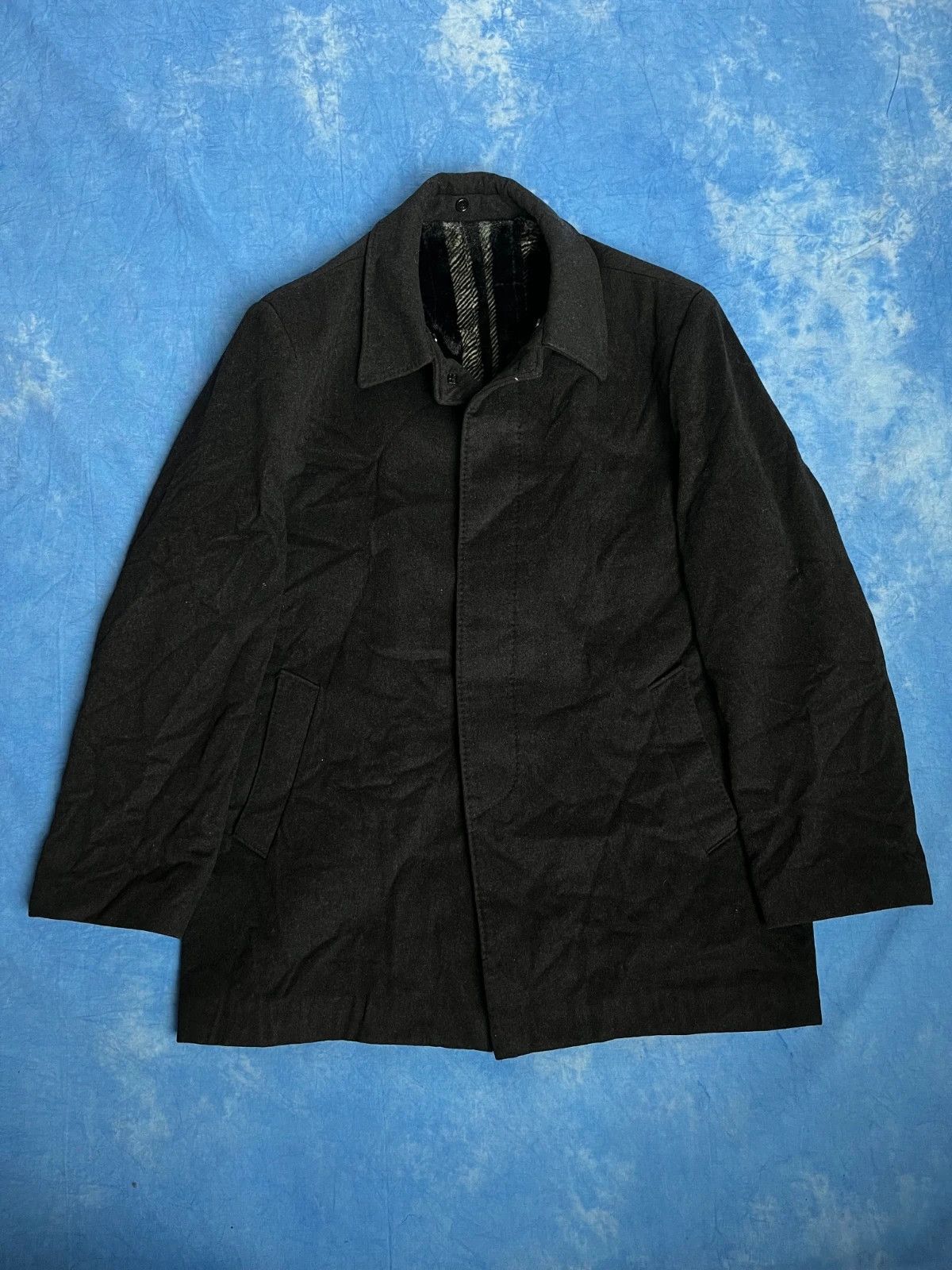 Vintage Vintage Bosmond Cashmere Wool Coat Quiet Luxury Premium Size US XL / EU 56 / 4 - 1 Thumbnail