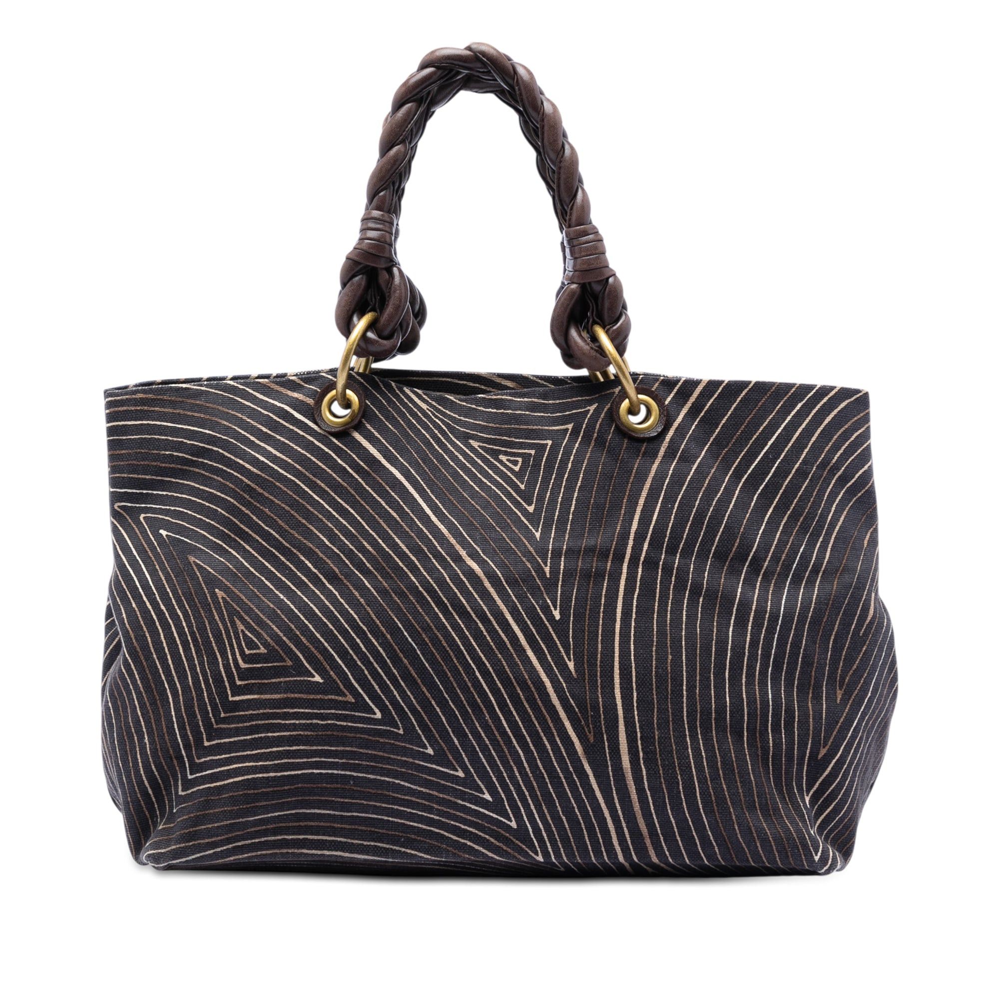 Bottega Veneta Printed Canvas Cabat Tote Size ONE SIZE - 1 Thumbnail