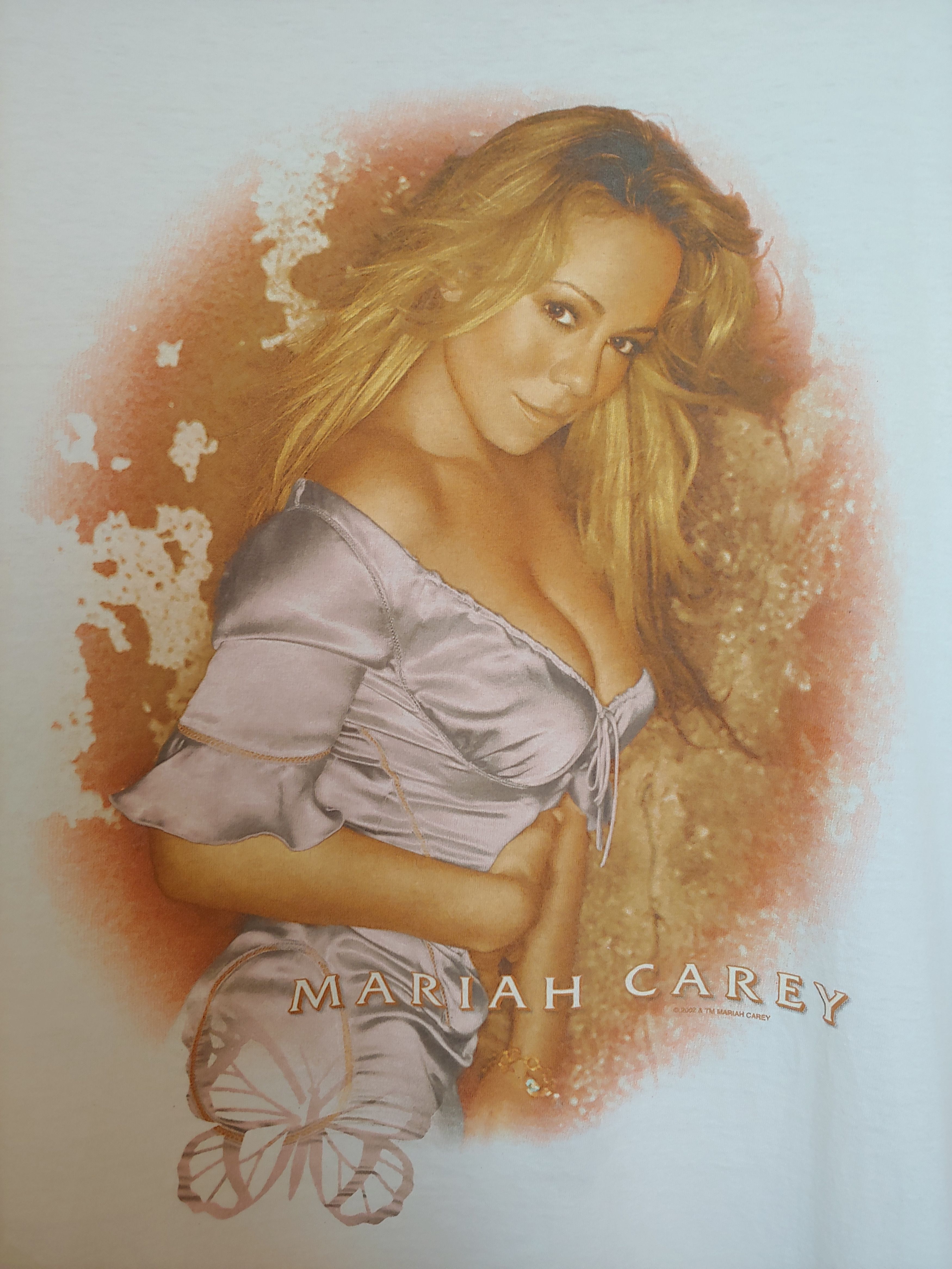 Band Tees Rare Vintage 2003 Mariah Carey Charmbracelet World Tour Tee Size US L / EU 52-54 / 3 - 3 Thumbnail