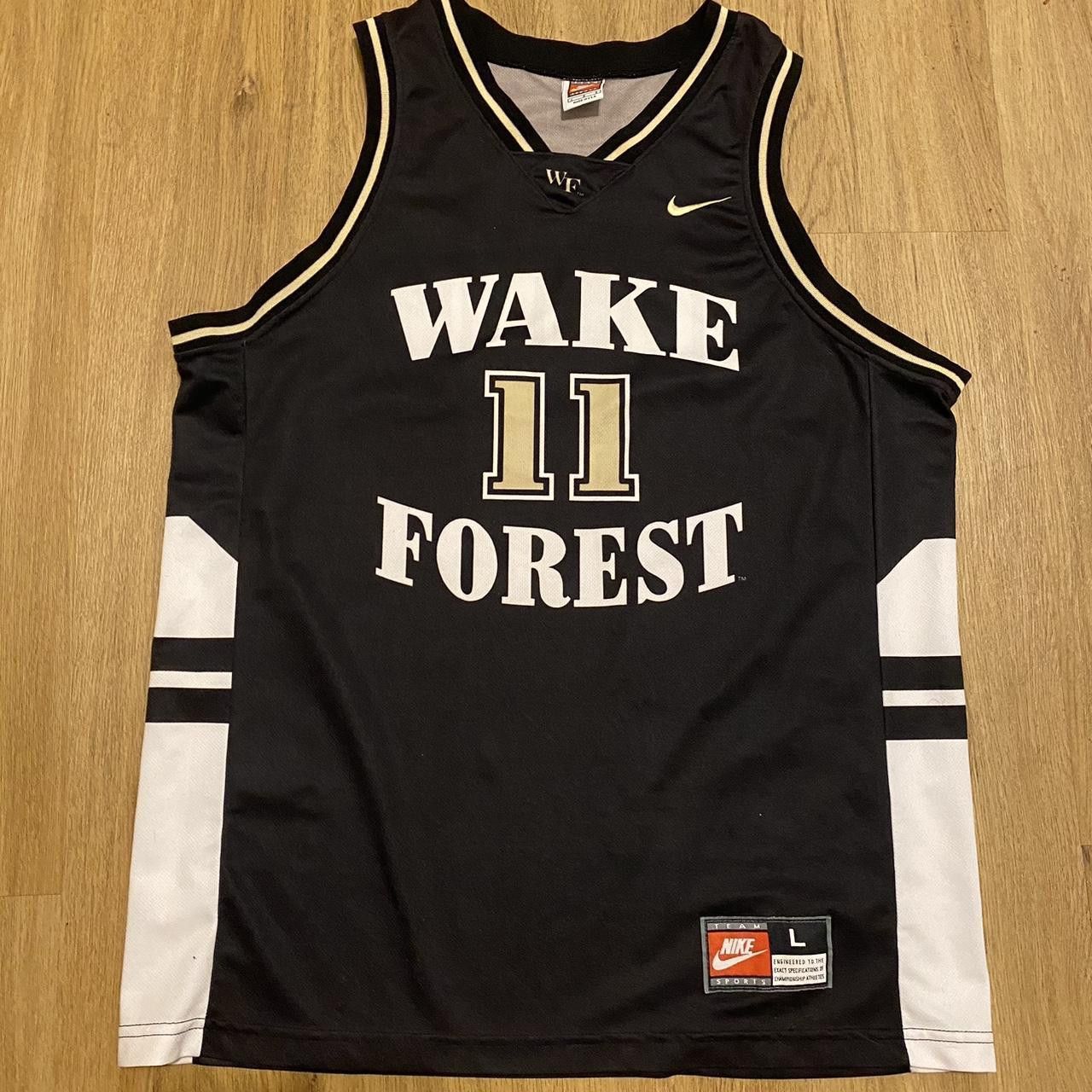 Nike 90s Wake Forest Nike Basketball Jersey NBA Shirt Size US L / EU 52-54 / 3 - 1 Thumbnail