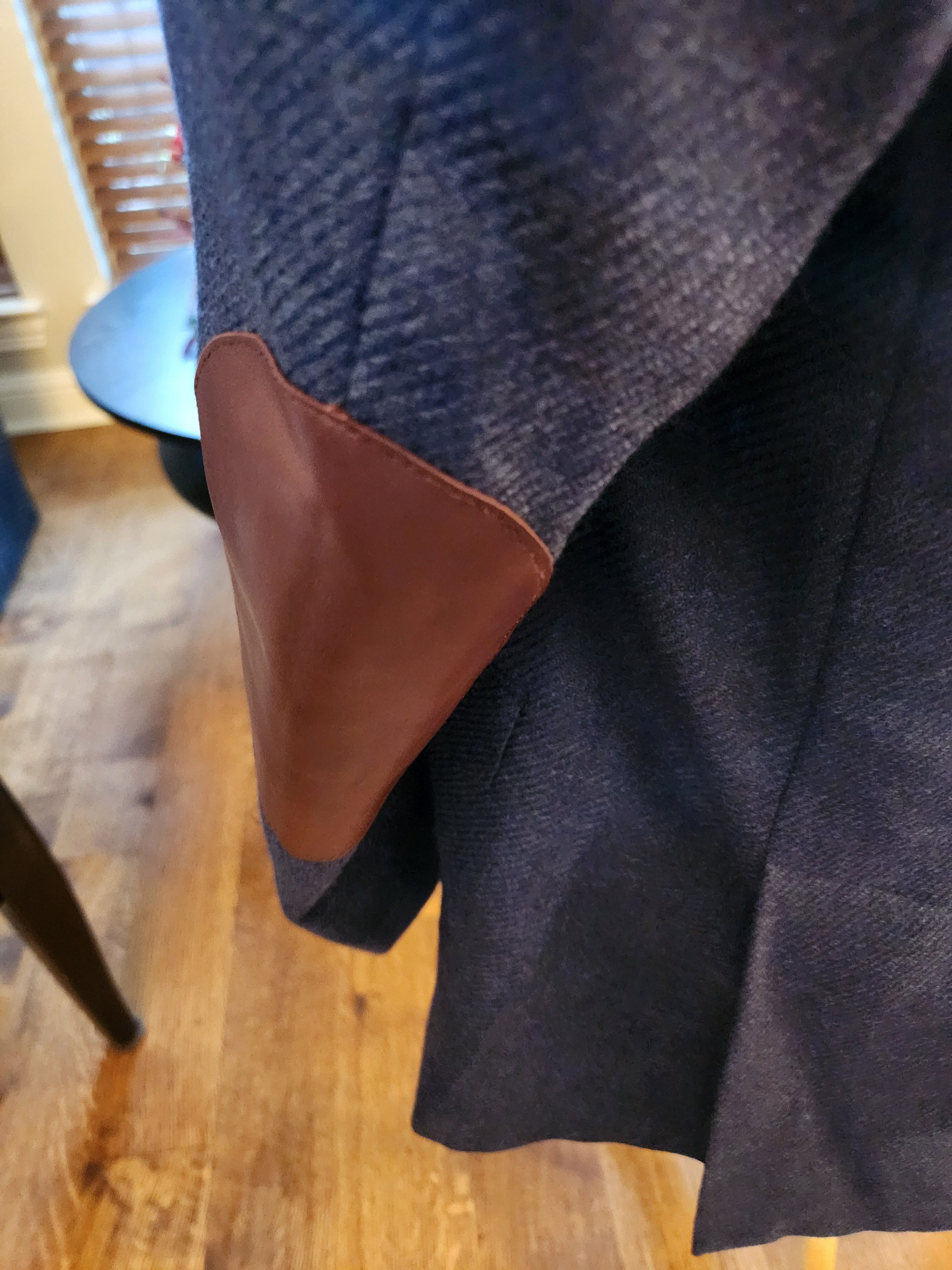 Alexander Julian NWOT Wool and Silk Unstructured Blue Blazer Size 48R - 5 Thumbnail
