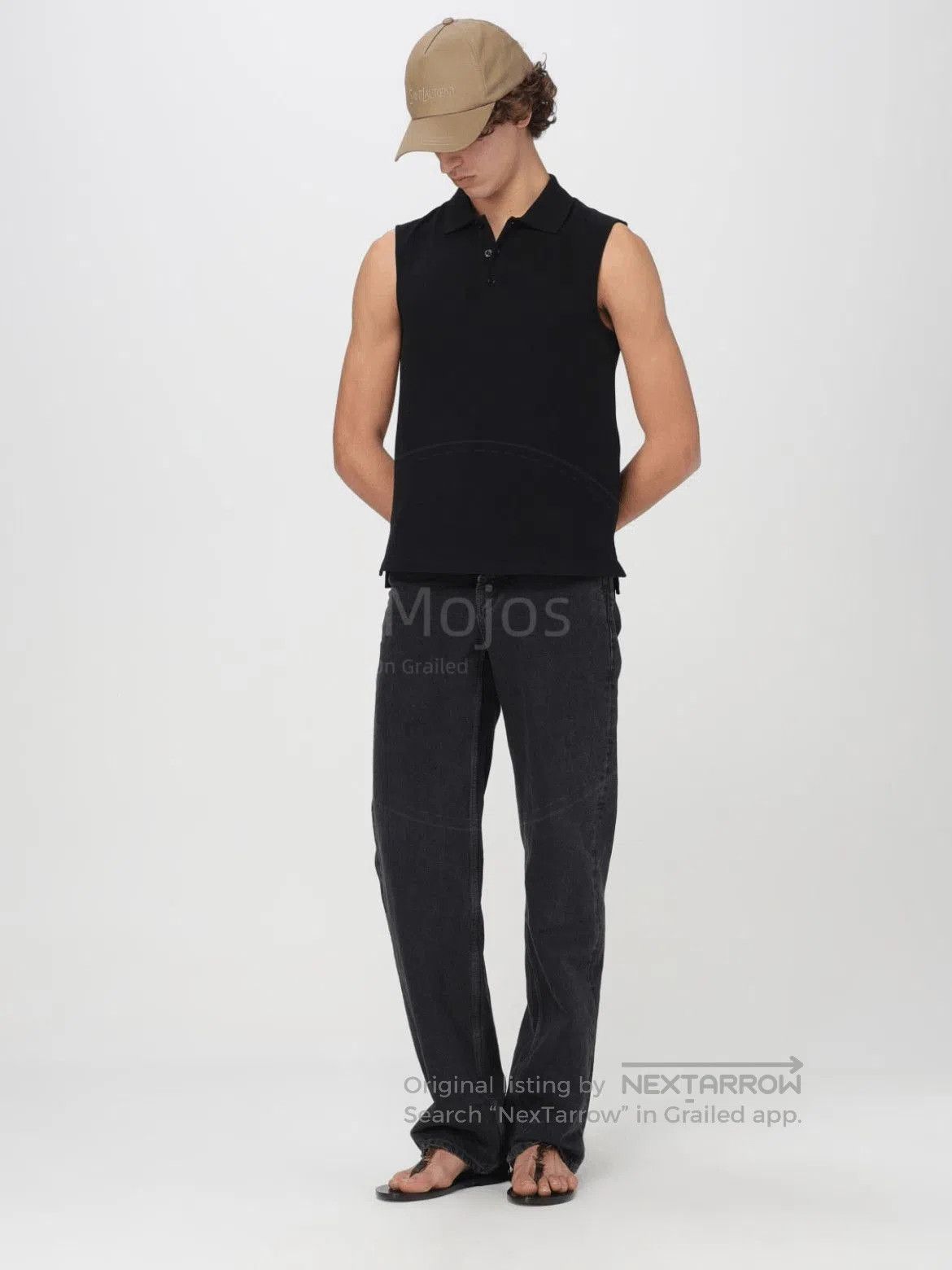 Saint Laurent Paris Saint Laurent Paris Polo Tank Top. Size US XL / EU 56 / 4 - 9 Thumbnail