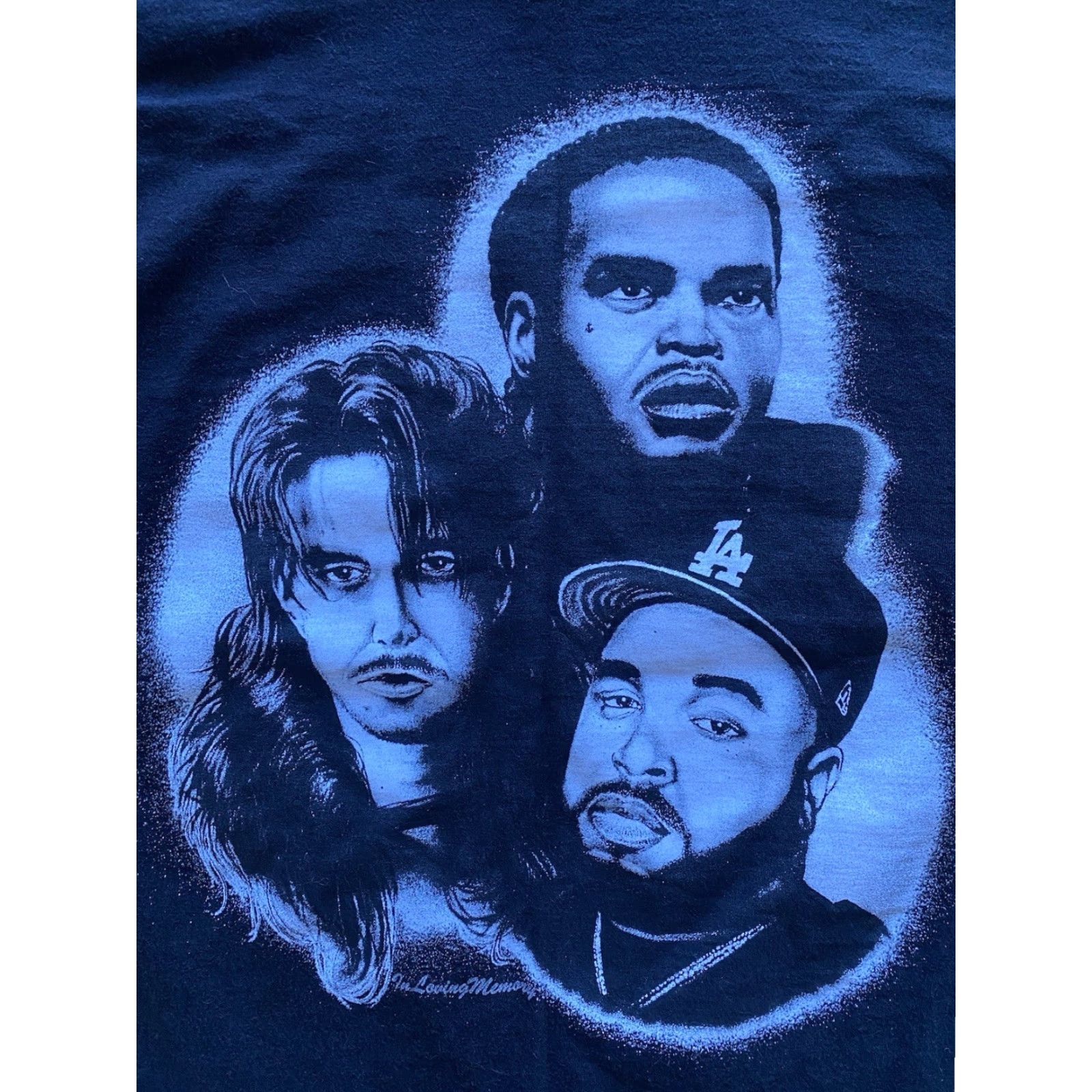 Hanes VINTAGE Hanes Beefy-T Shirt Mens S Black Xavier Wulf Bones Eddy Baker Loving Memory Tour Size US S / EU 44-46 / 1 - 4 Thumbnail
