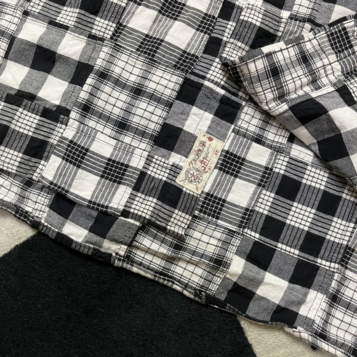 Polo Ralph Lauren Polo by Ralph Lauren Patchwork Short Sleeve Shirt Size US XL / EU 56 / 4 - 5 Thumbnail
