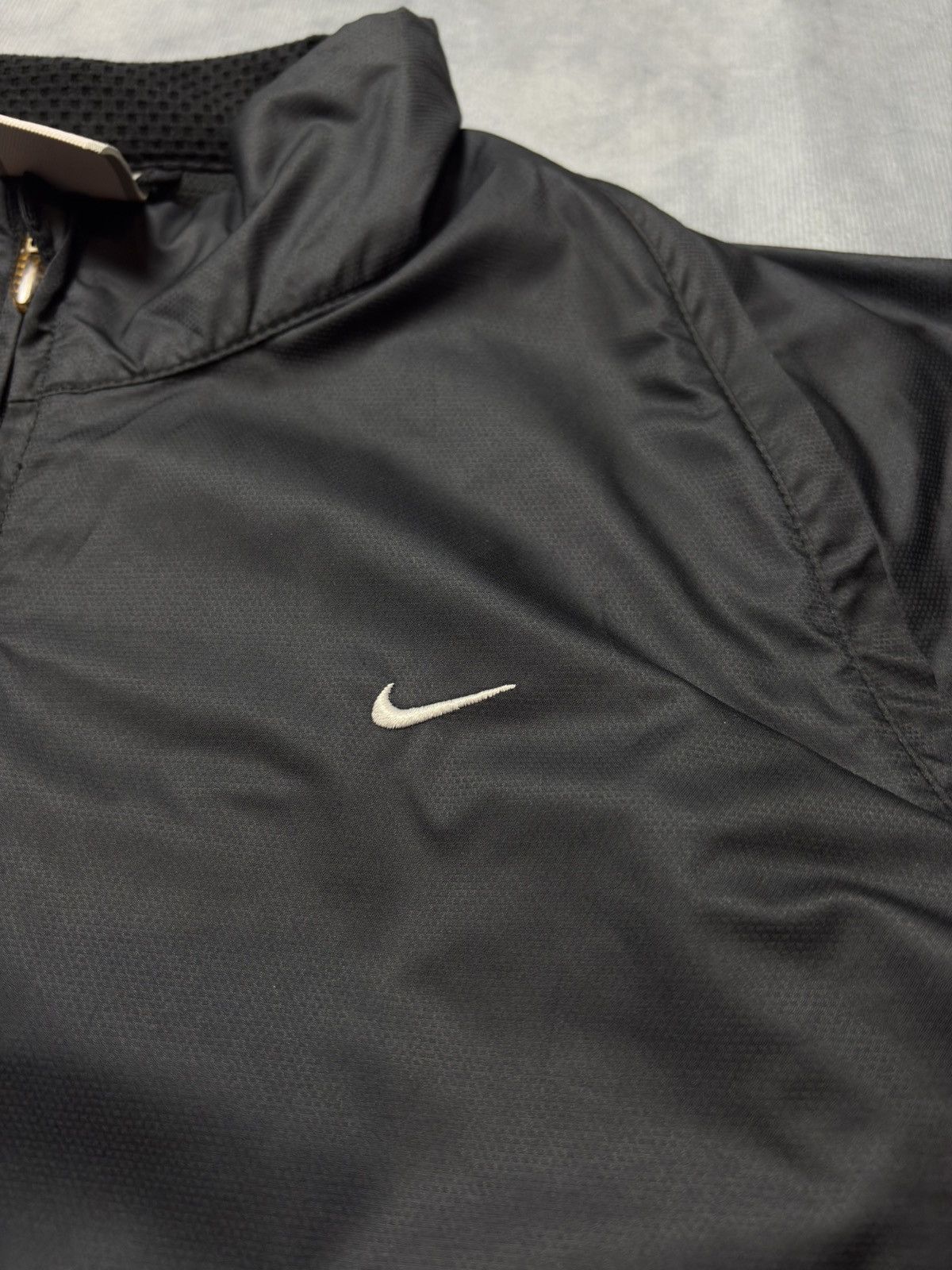 Nike × Vintage Nike Black Windbreaker Jacket – Size L - Retro Vintage Size US L / EU 52-54 / 3 - 2 Thumbnail