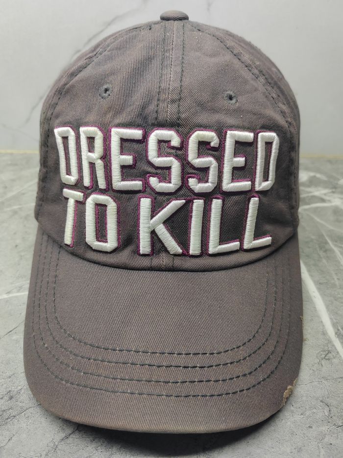 Japanese Brand Vintage Dressed To Kill Distressed Style Cap Hat Size ONE SIZE - 2 Thumbnail