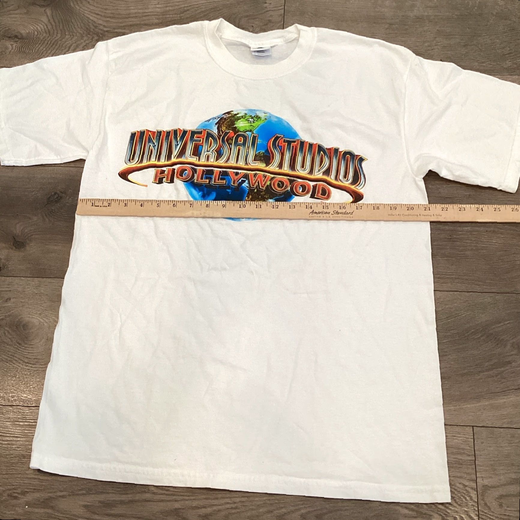 Vintage VINTAGE Universal Studios Hollywood T-Shirt Large White Short Sleeve Mens Size US L / EU 52-54 / 3 - 4 Thumbnail